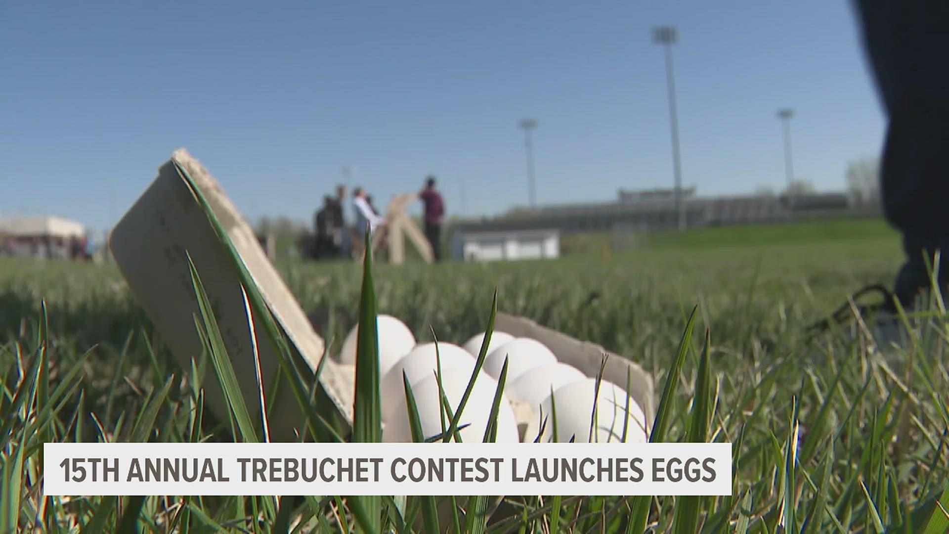 Schools across the QC competed to build the best egg-launcher in the bi-state area.