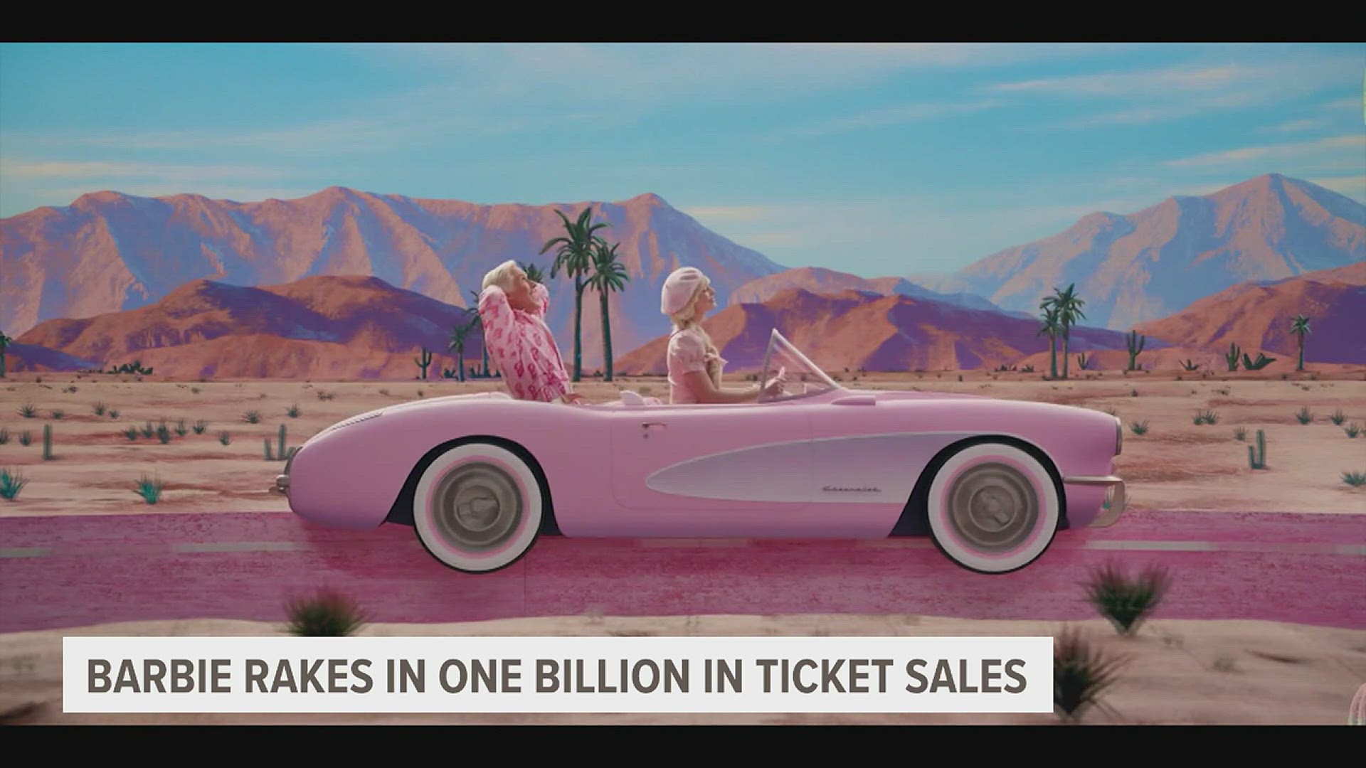 The global phenomenon that has become the Barbie movie has now earned $1 billion worldwide, making $54 million in the states.
