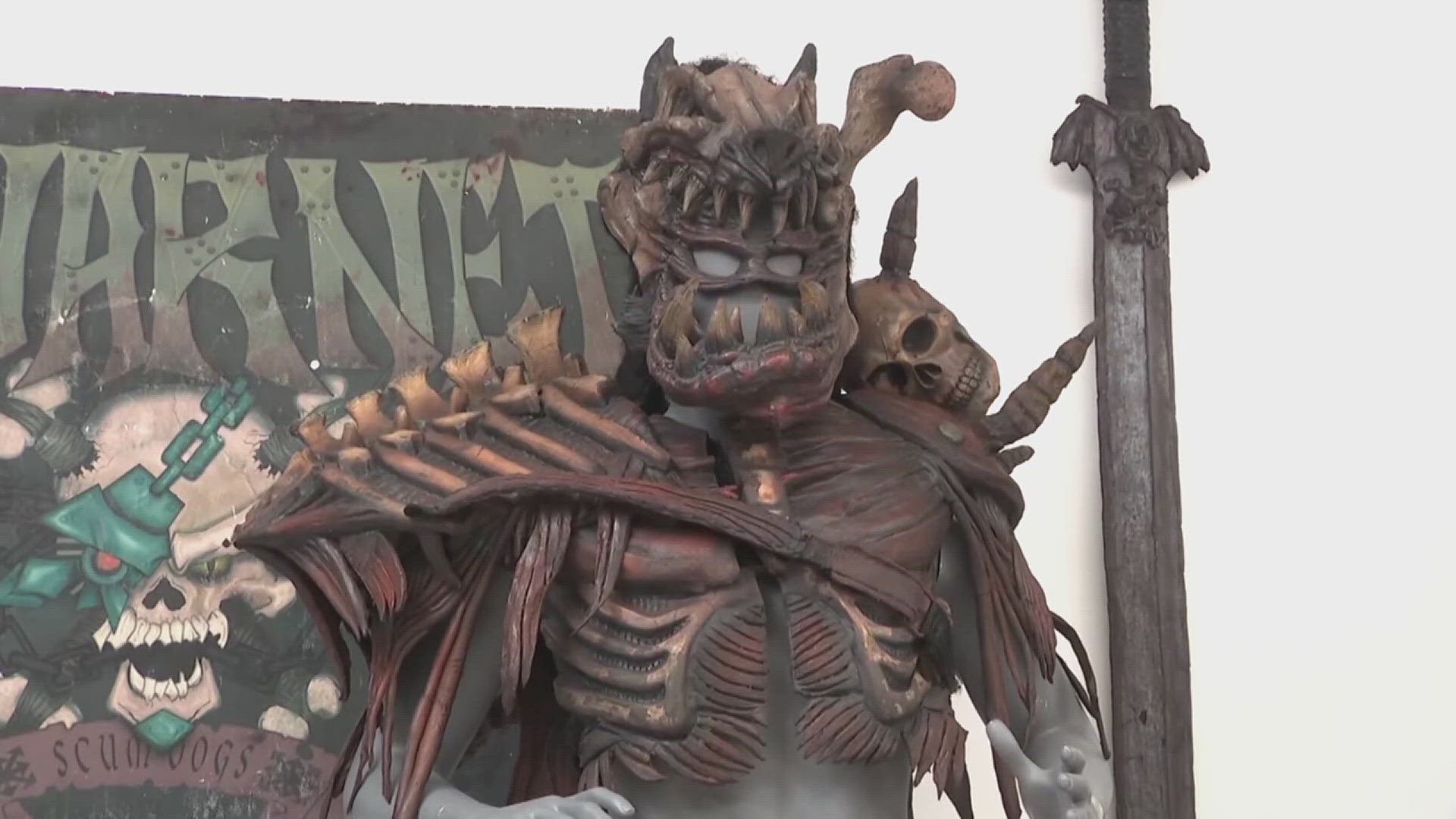 New exhibition highlighting the 40-year rock legacy of GWAR | wqad.com