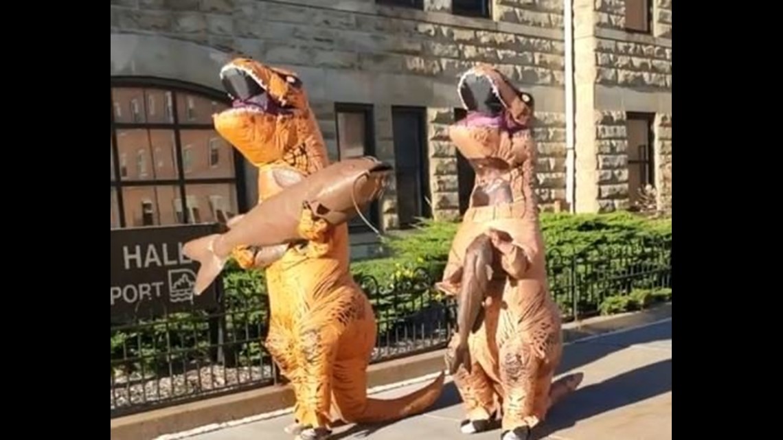 TRex go noodling, QC family spoofs the ‘Catfish Guy’