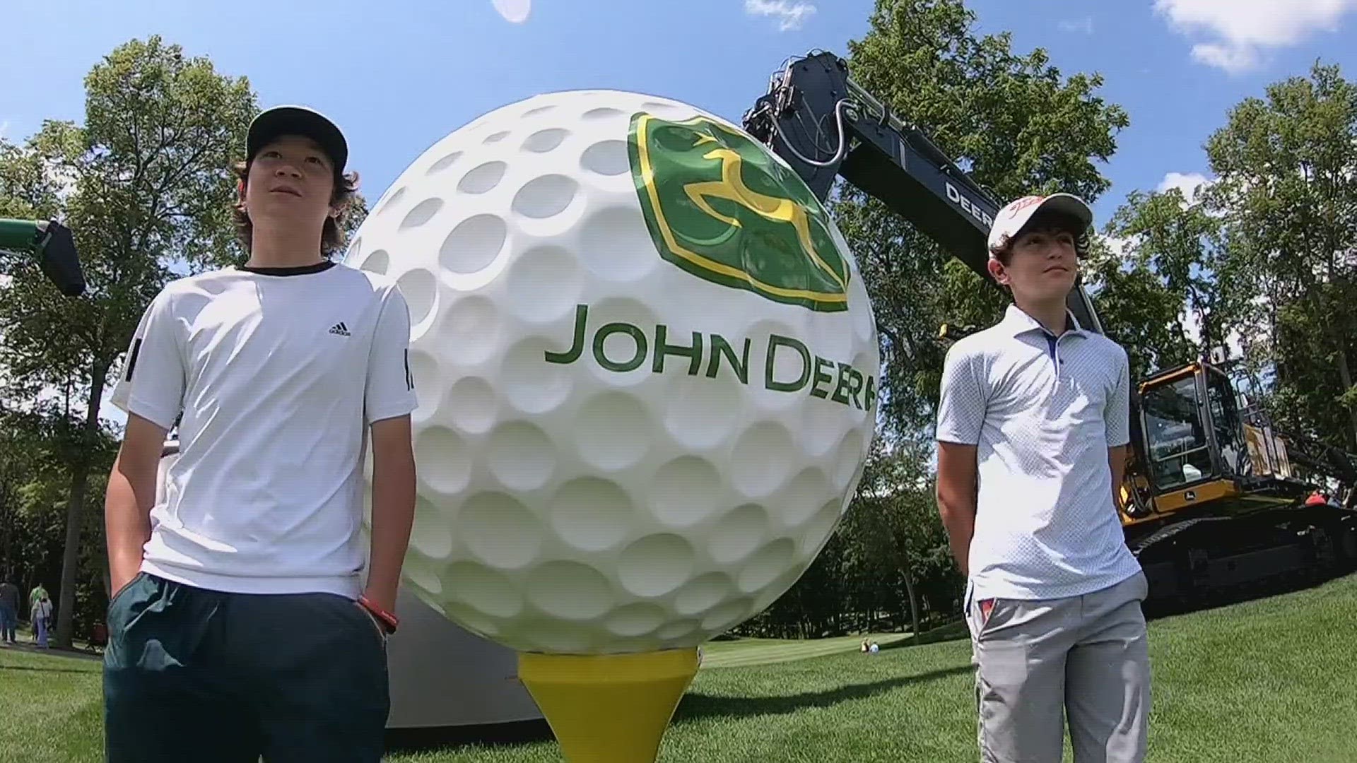 Thousands of fans went out to TPC Deere Run for the golf and festivities.