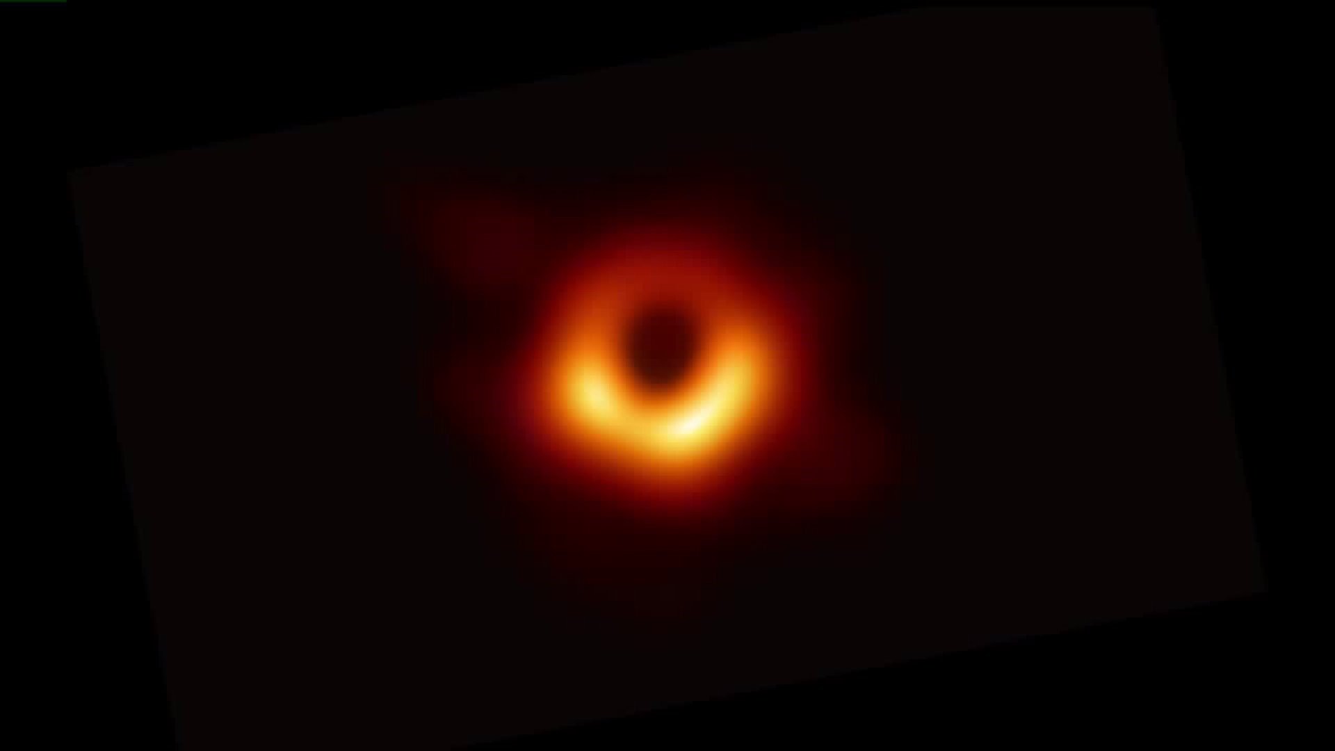 This is the first ever photo of a black hole