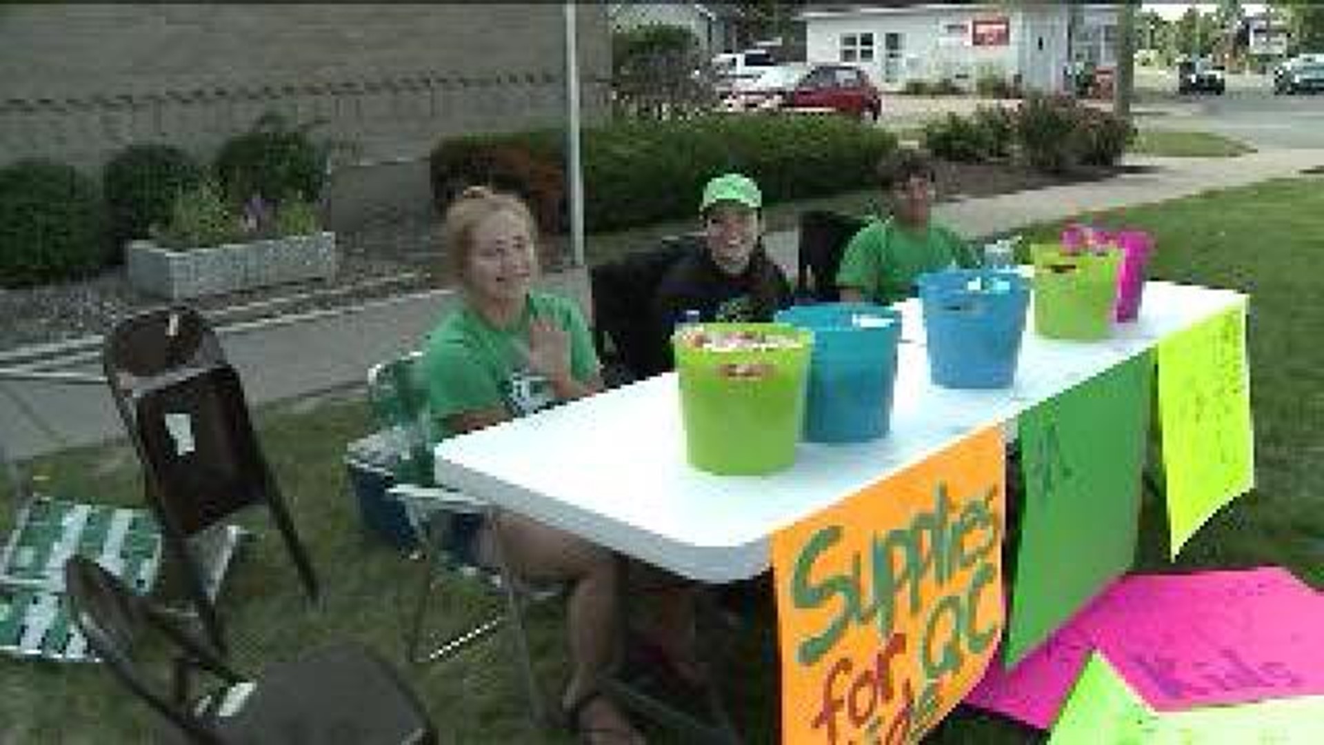 First Day Project collects supplies outside of WQAD