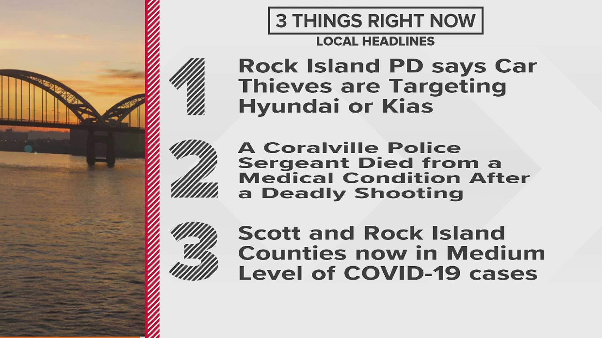 Good Morning Quad Cities shares the local headlines you need to know to start your day, Thursday, July 7.