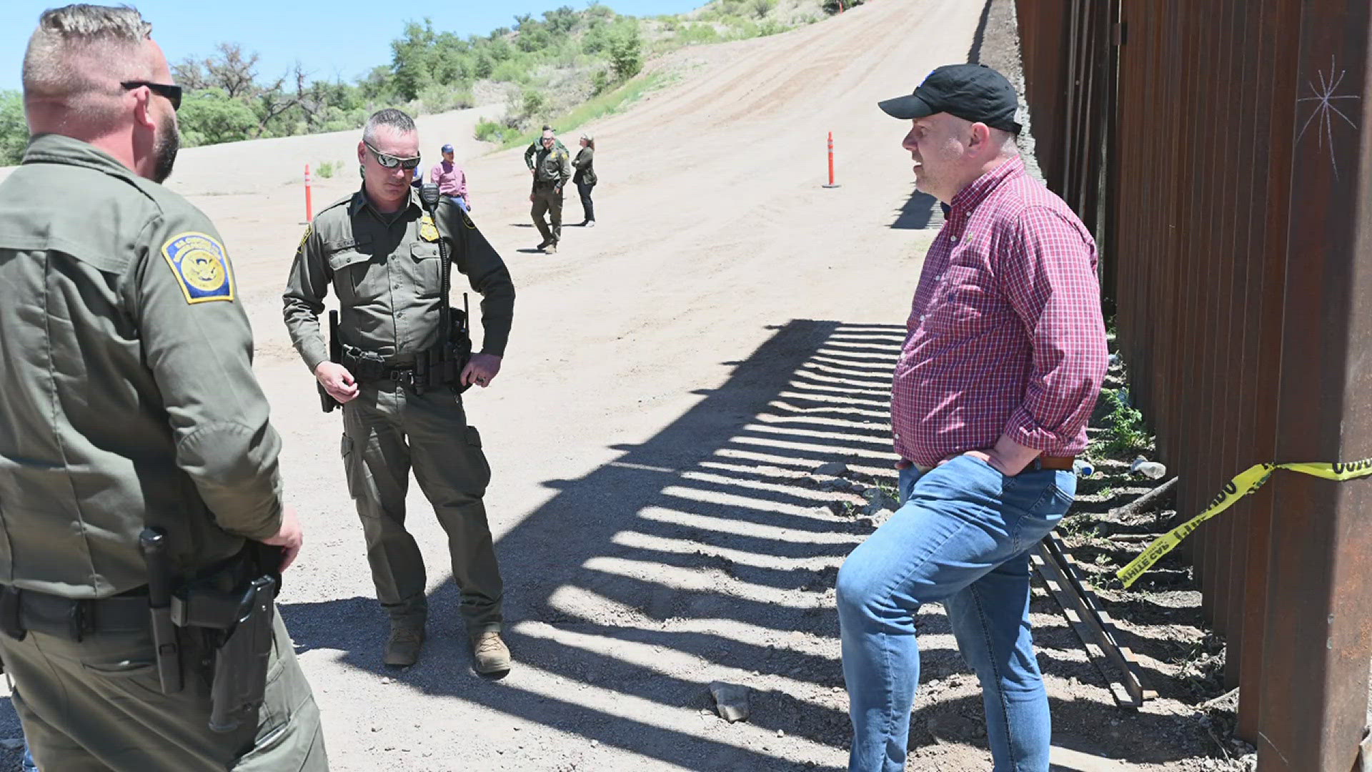 Sorensen was part of a bipartisan group of lawmakers who toured both sides of the border near Nogales, Arizona.