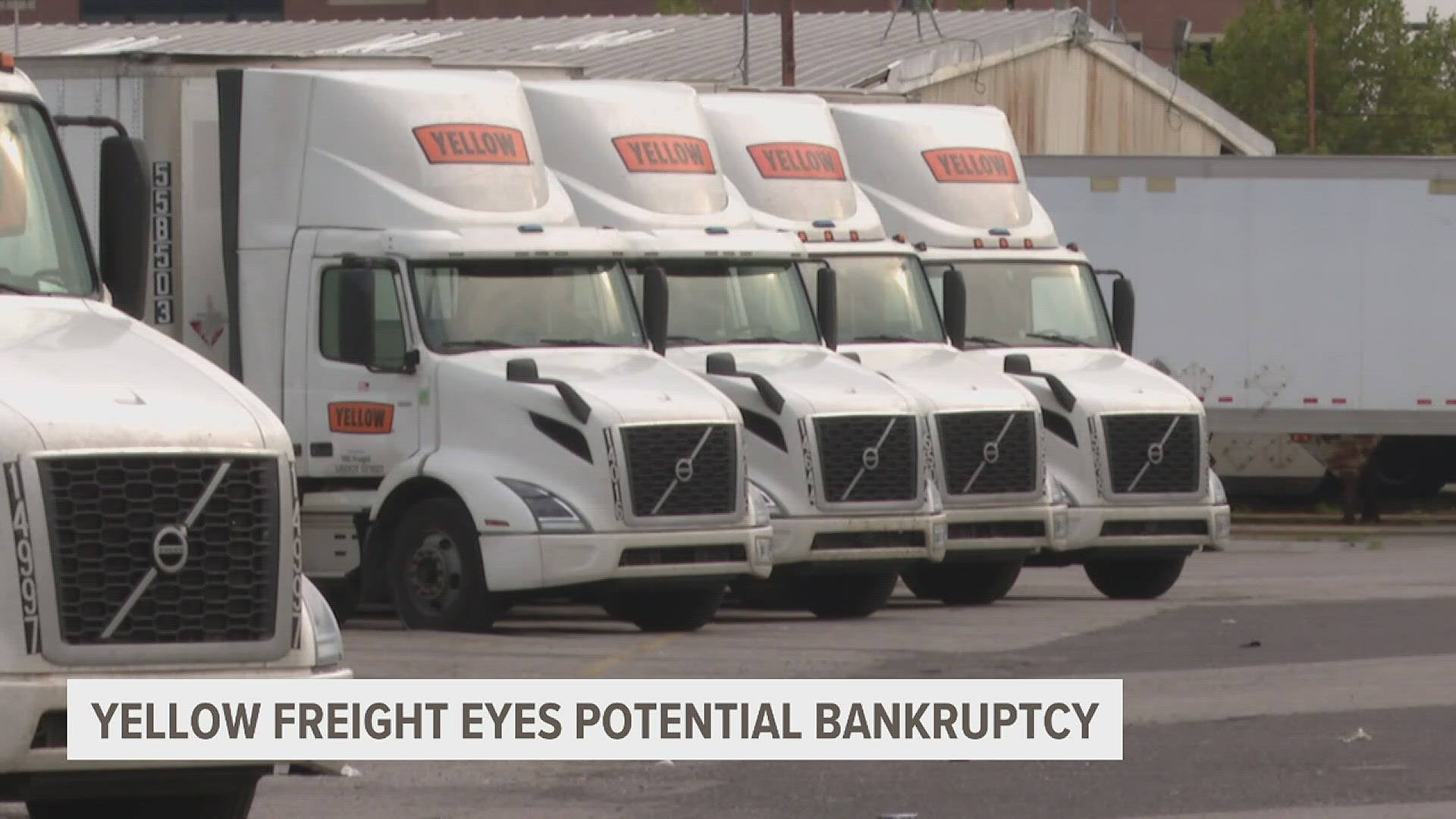 Trucking company Yellow Corp. is preparing for bankruptcy