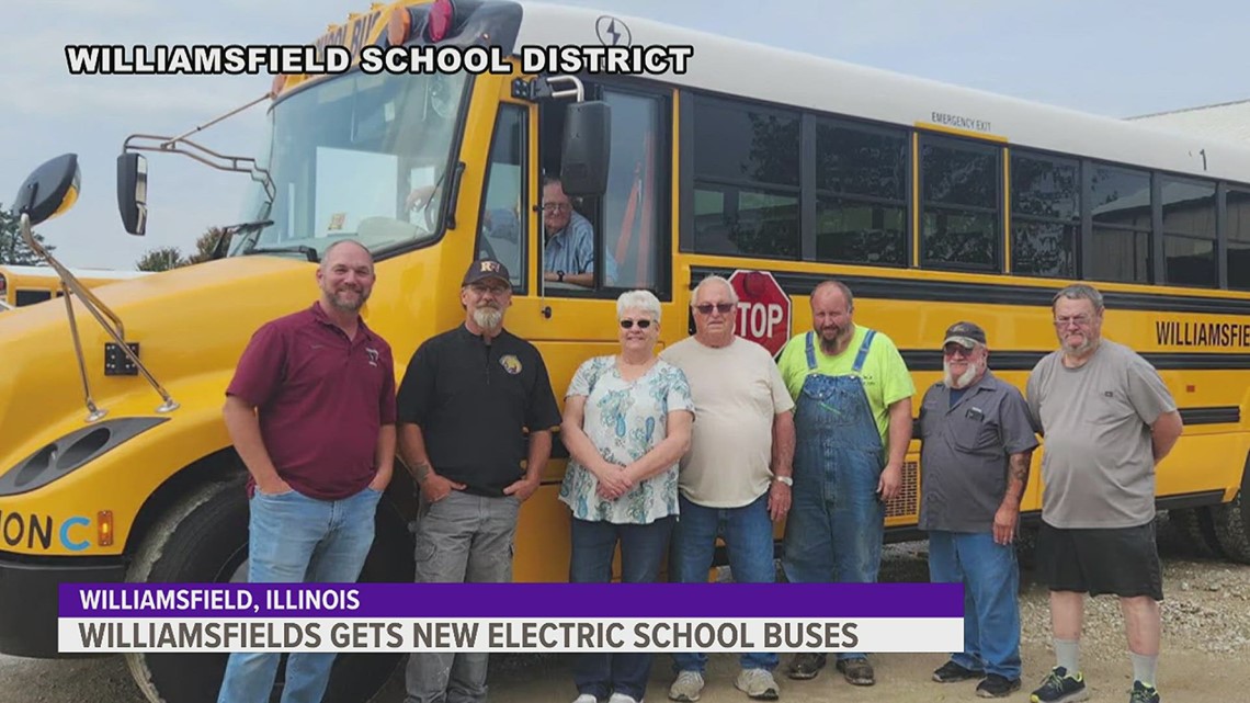 Williamsfield schools announce new fleet of electric school buses