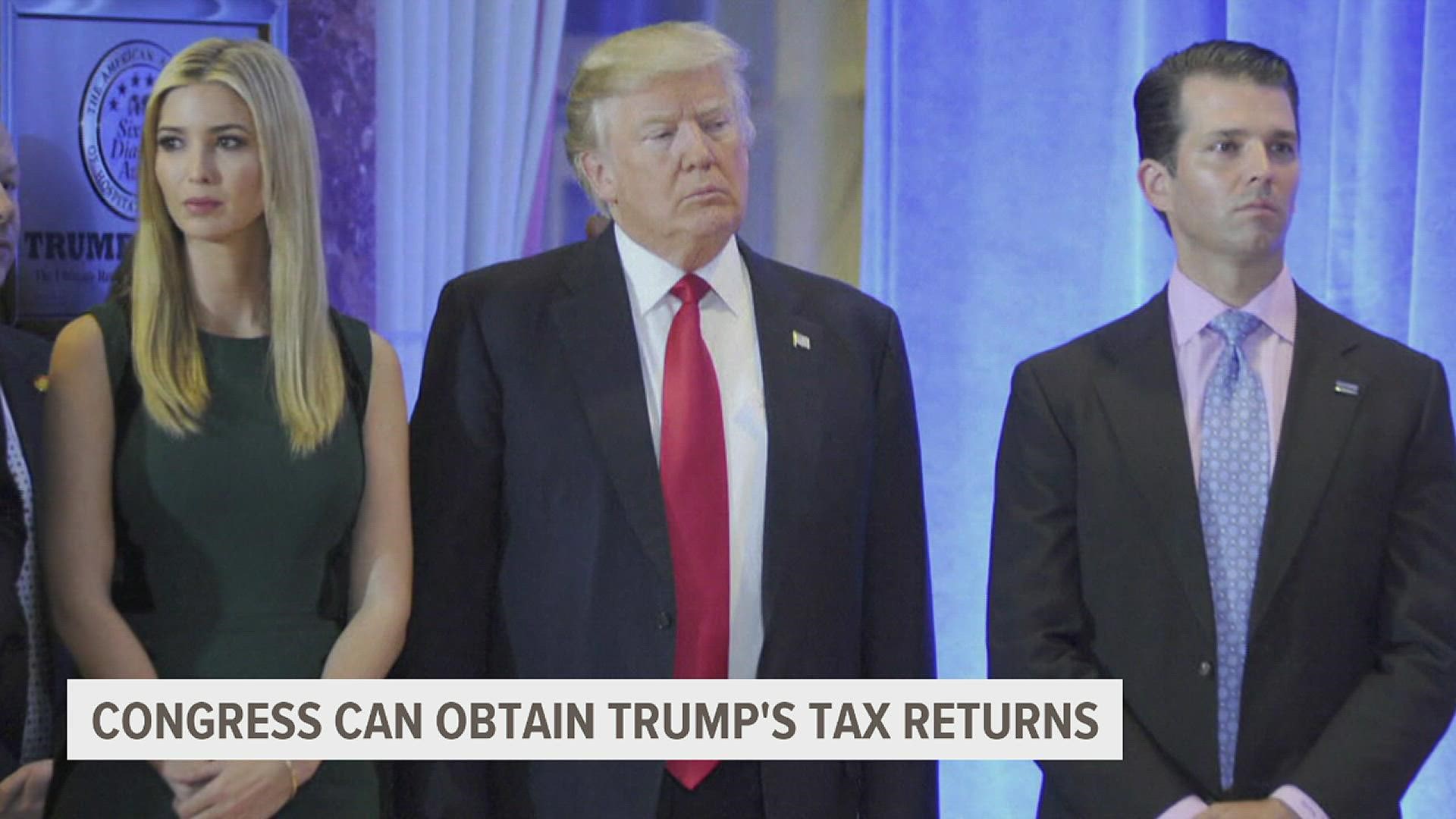 The House Ways and Means panel and its chairman first requested Trump's tax returns in 2019.