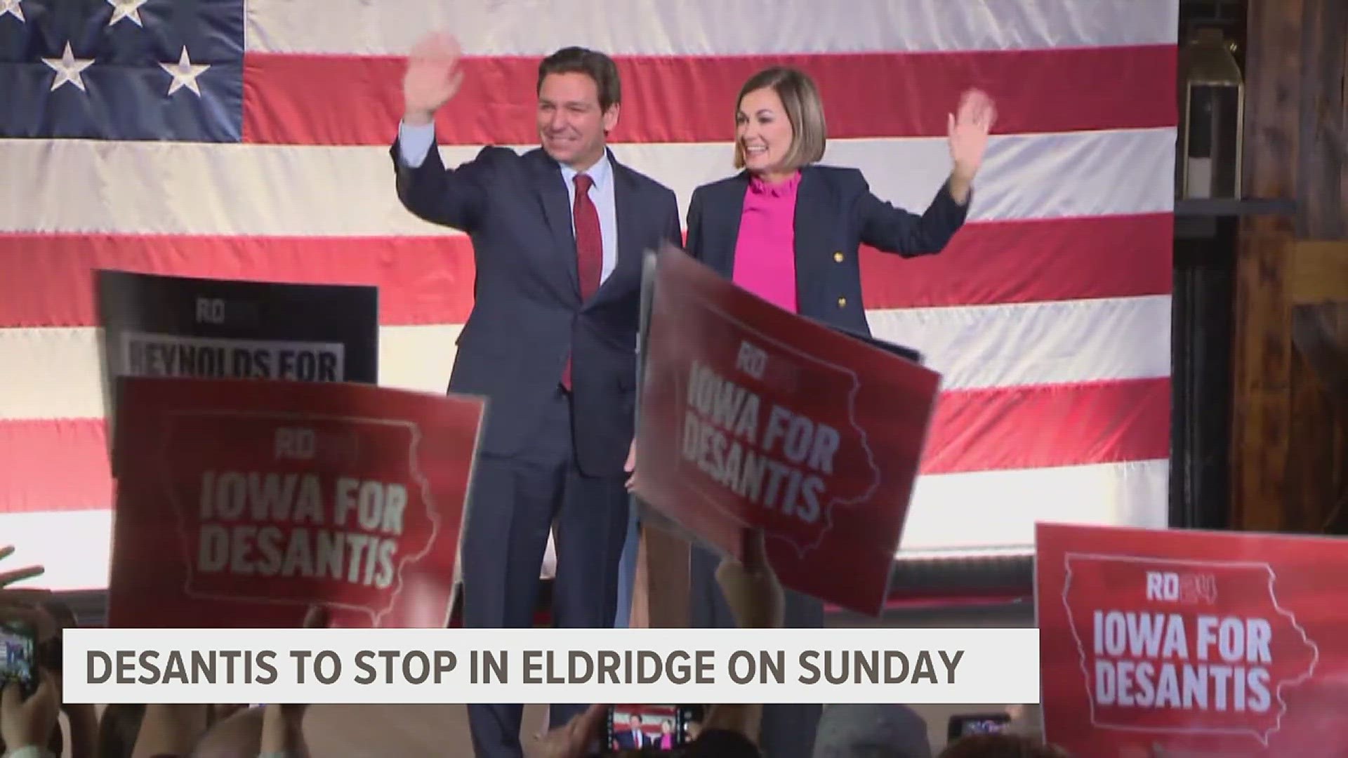 DeSantis is expected to meet and talk directly with voters during the event at 2 p.m.