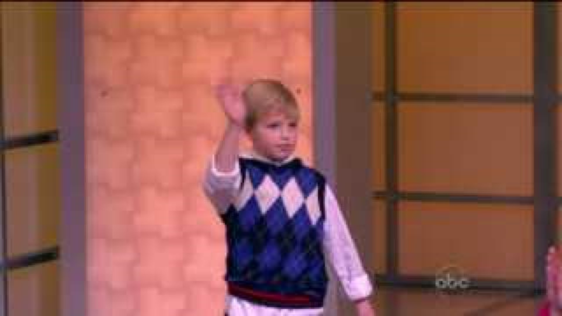 Davenport boy appears on The View