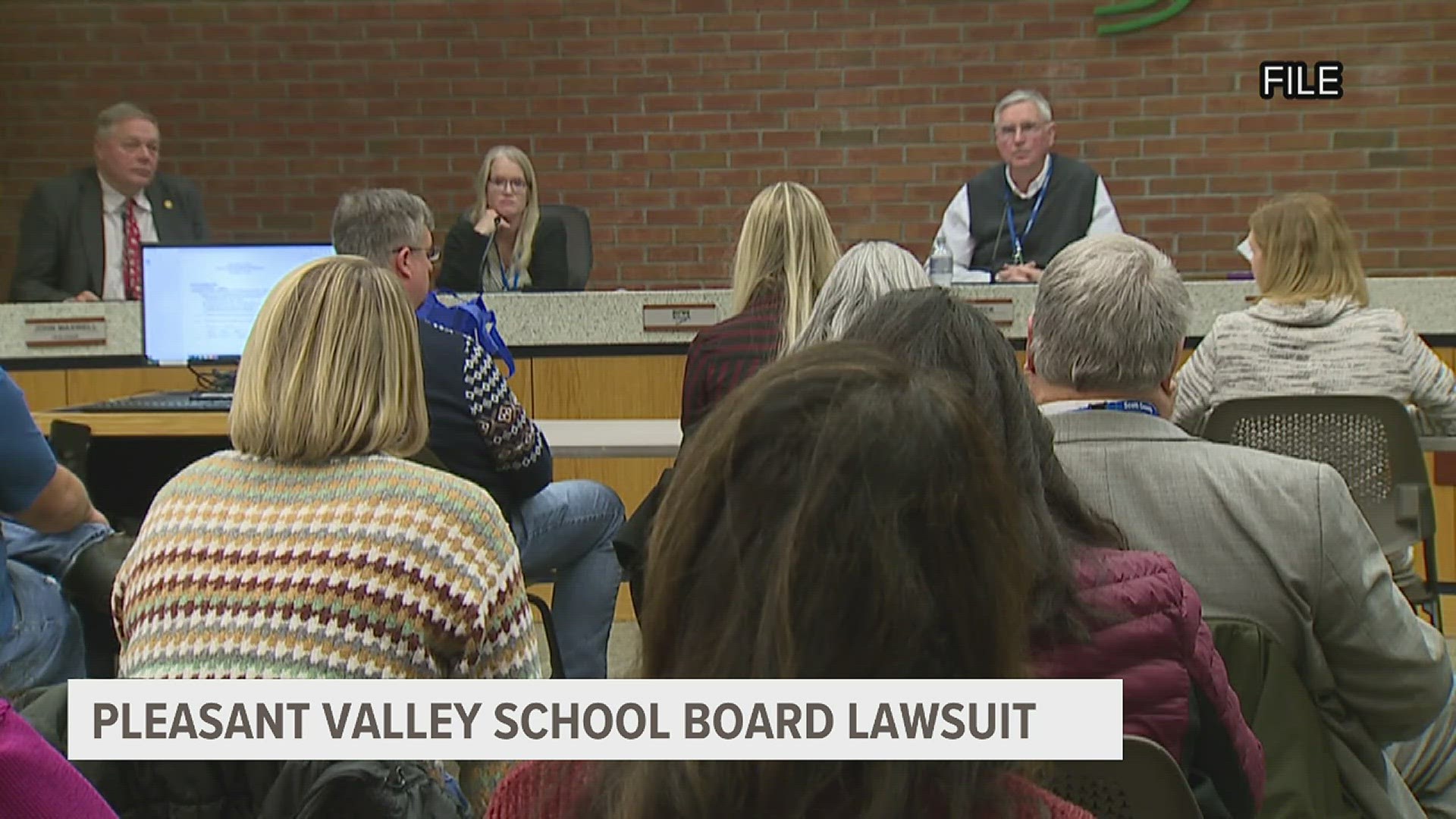 A closed-door committee of the whole meeting was held to discuss pending litigation between Tracy Rivera and the Board, who refused to comment on the situation.