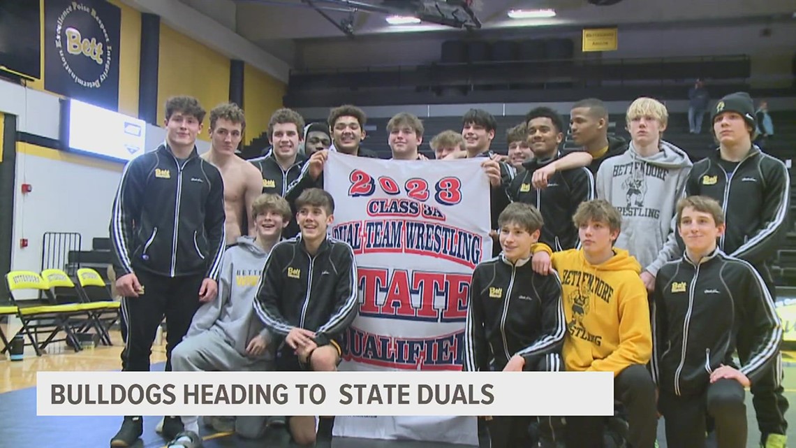 Bettendorf wrestling heading to State duals win at 3A regionals