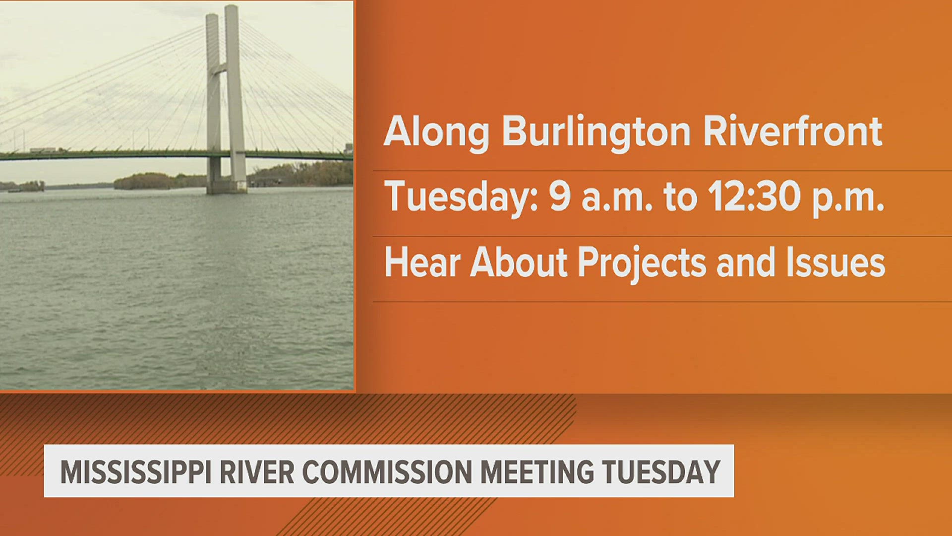 In an effort to improve the quality of life for residents living along the Mississippi River, the Army Corps of Engineers is seeking input from Burlington residents.