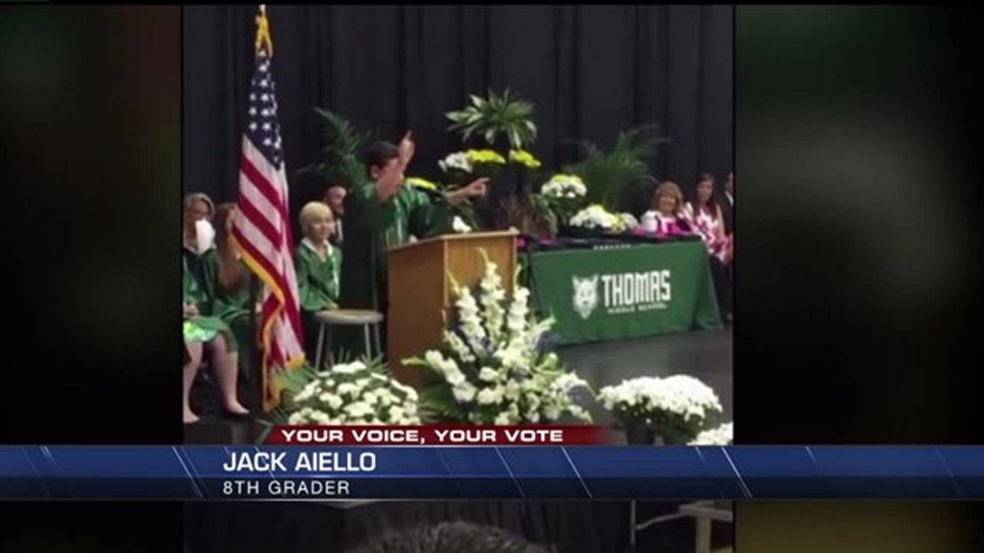 8th grade speech goes viral