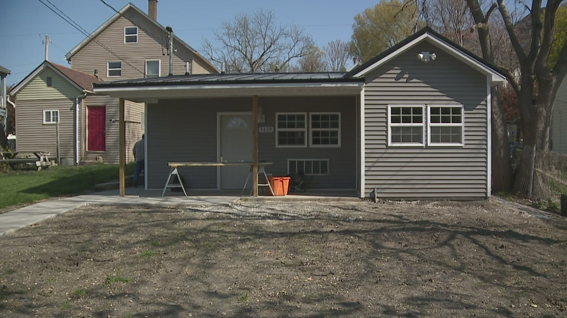 The Quad Cities' first tiny homes are being unveiled in late April.