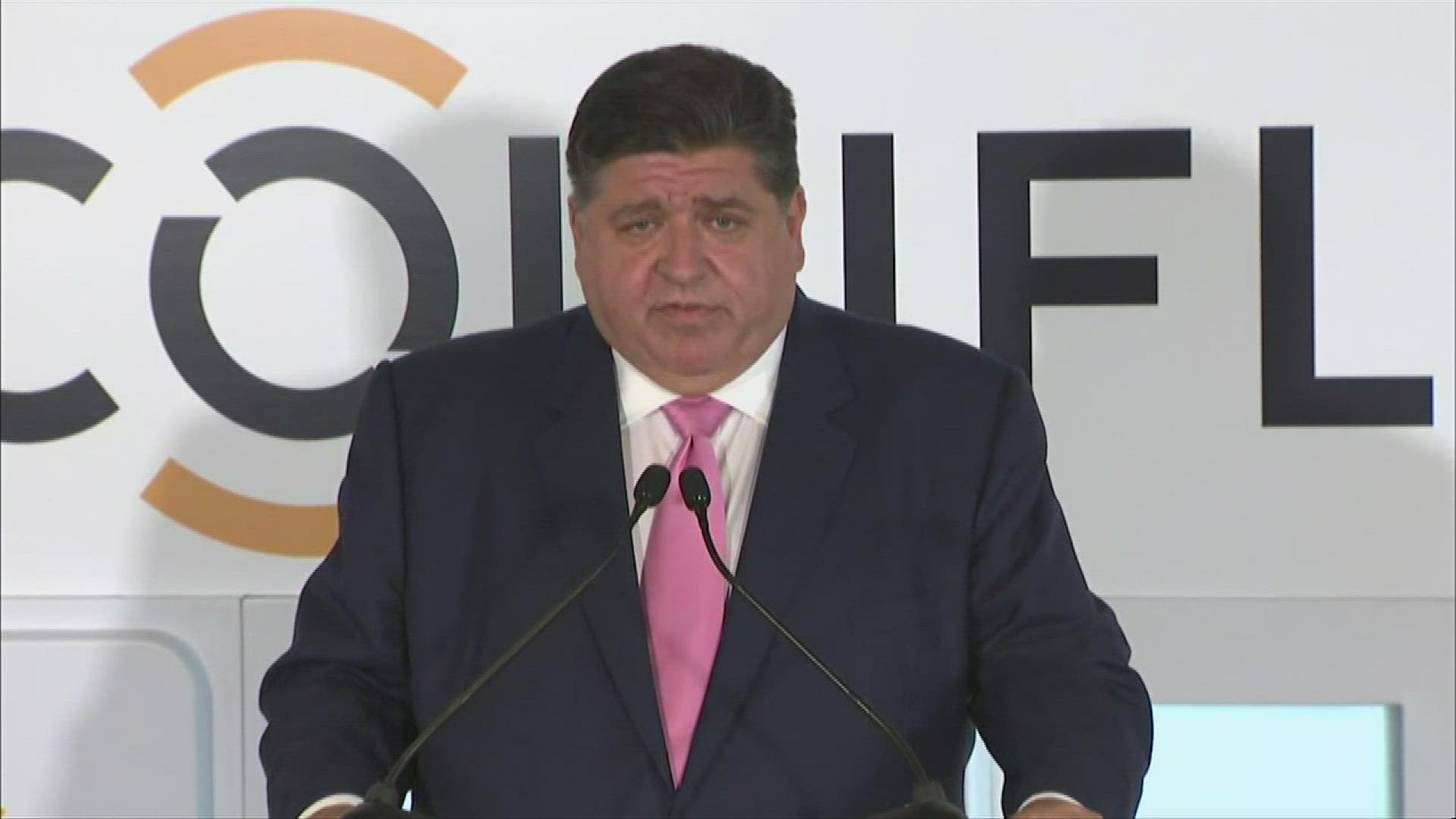 In light of COVID hospitalizations surging, Pritzker said that restrictions may have to be re-implemented if the stress on hospitals becomes too great.