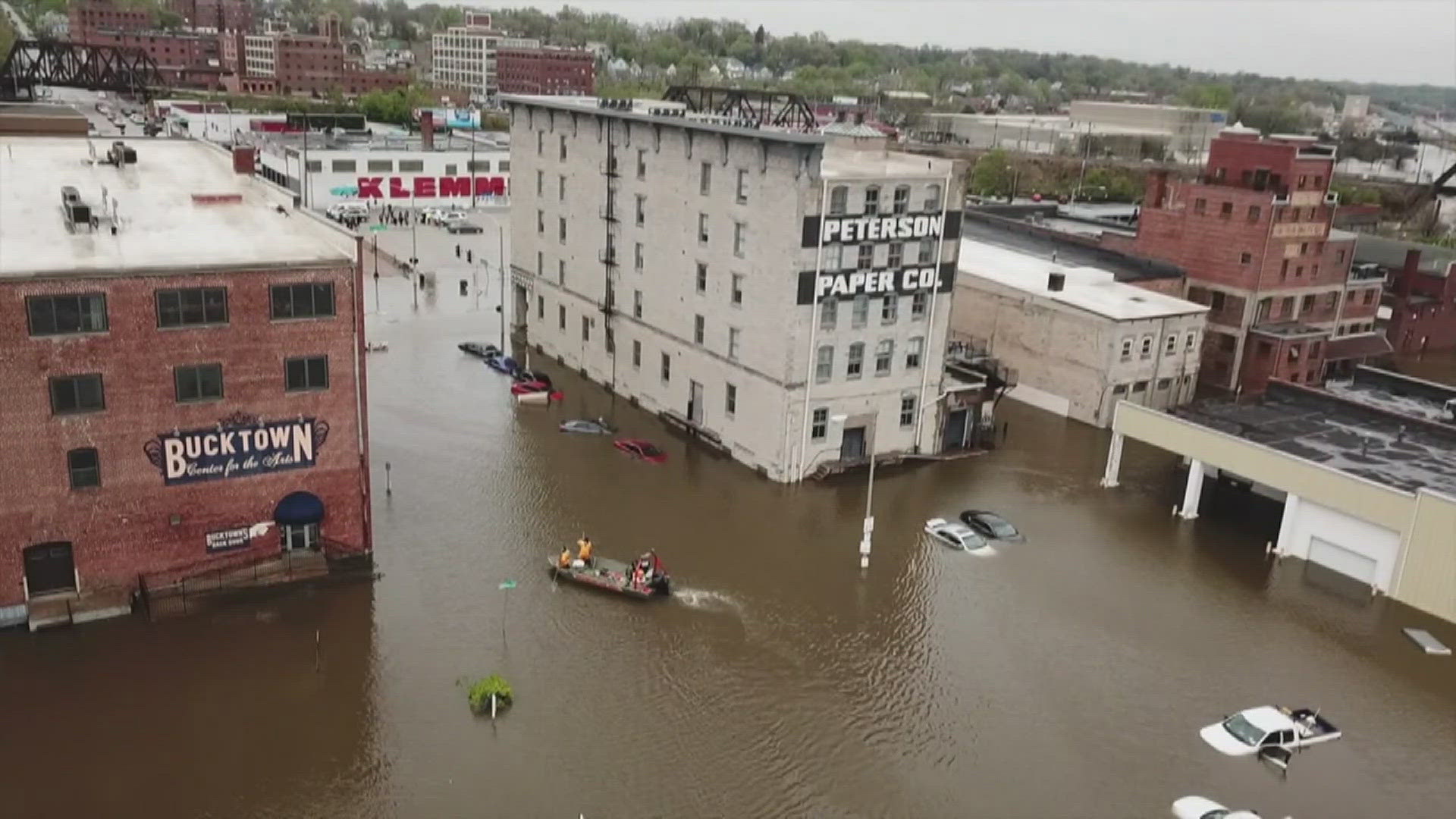The lawsuit comes shortly after the 5-year anniversary of the flooding that overtook downtown Davenport.