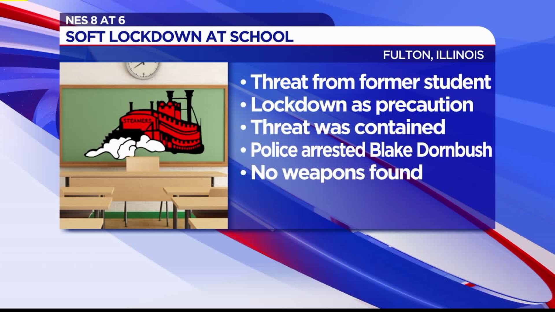 Fulton High School placed on soft lockdown after credible threat