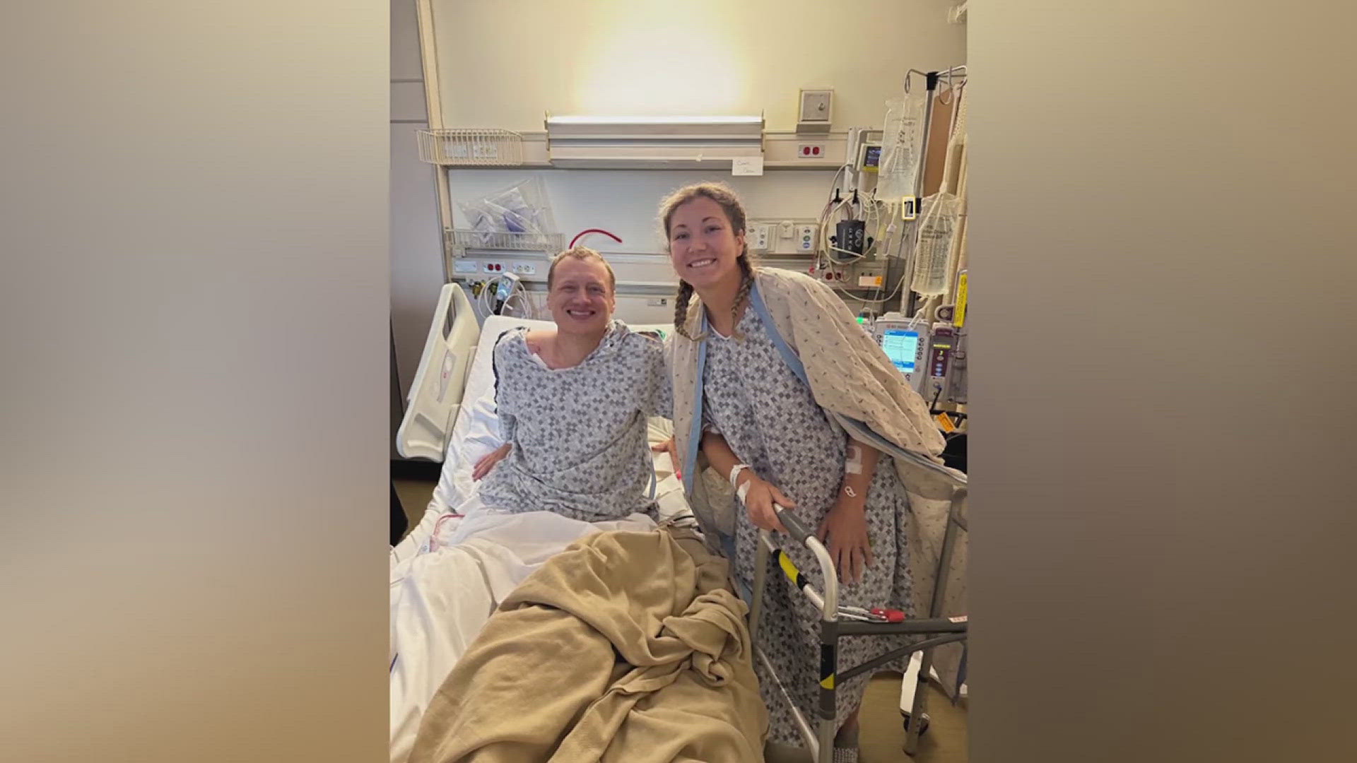 Kelley Gillund teaches physical education, and she donated her kidney to her friend Carson, who was facing a life-threatening medical condition.