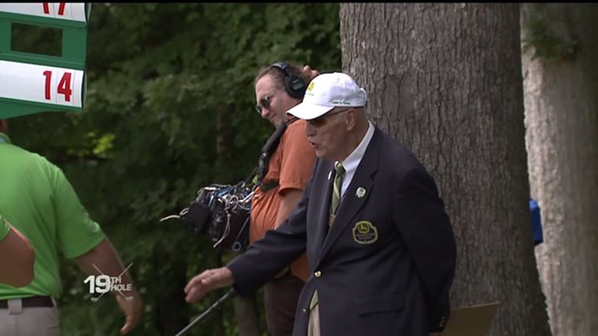 First tee announcer officially retires