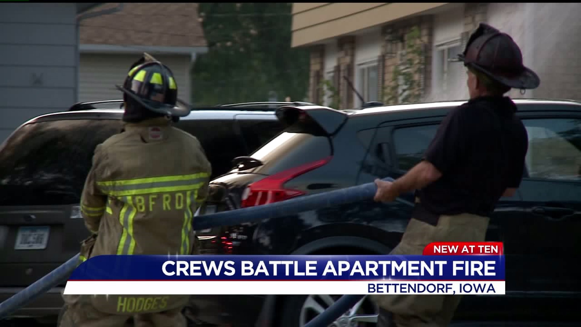 Bettendorf apartment fire