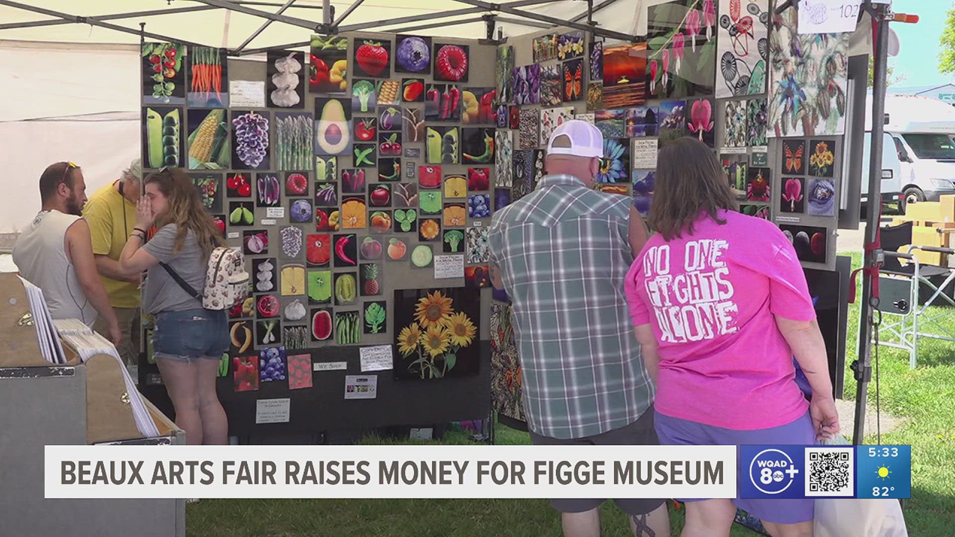 The event's taking place at the Mississippi Valley Fairgrounds in Davenport. 