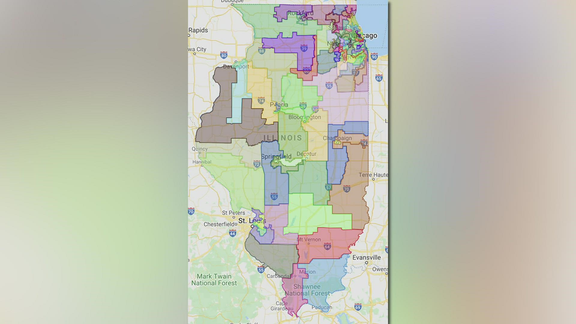 The updated maps redraw districts statewide based on 2020 census data.