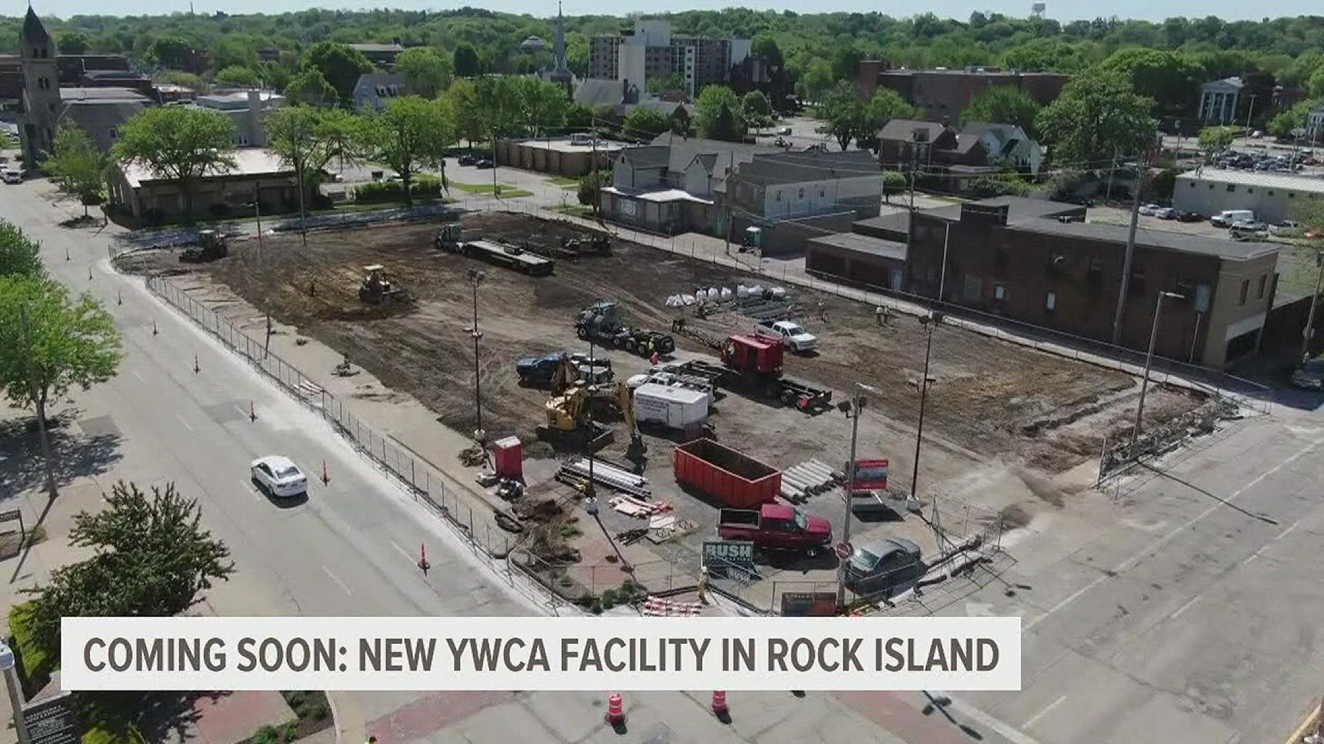 The center is more than twice the size of the current facility and is located at the corner of 5th Avenue and 17th Street in Downtown Rock Island.