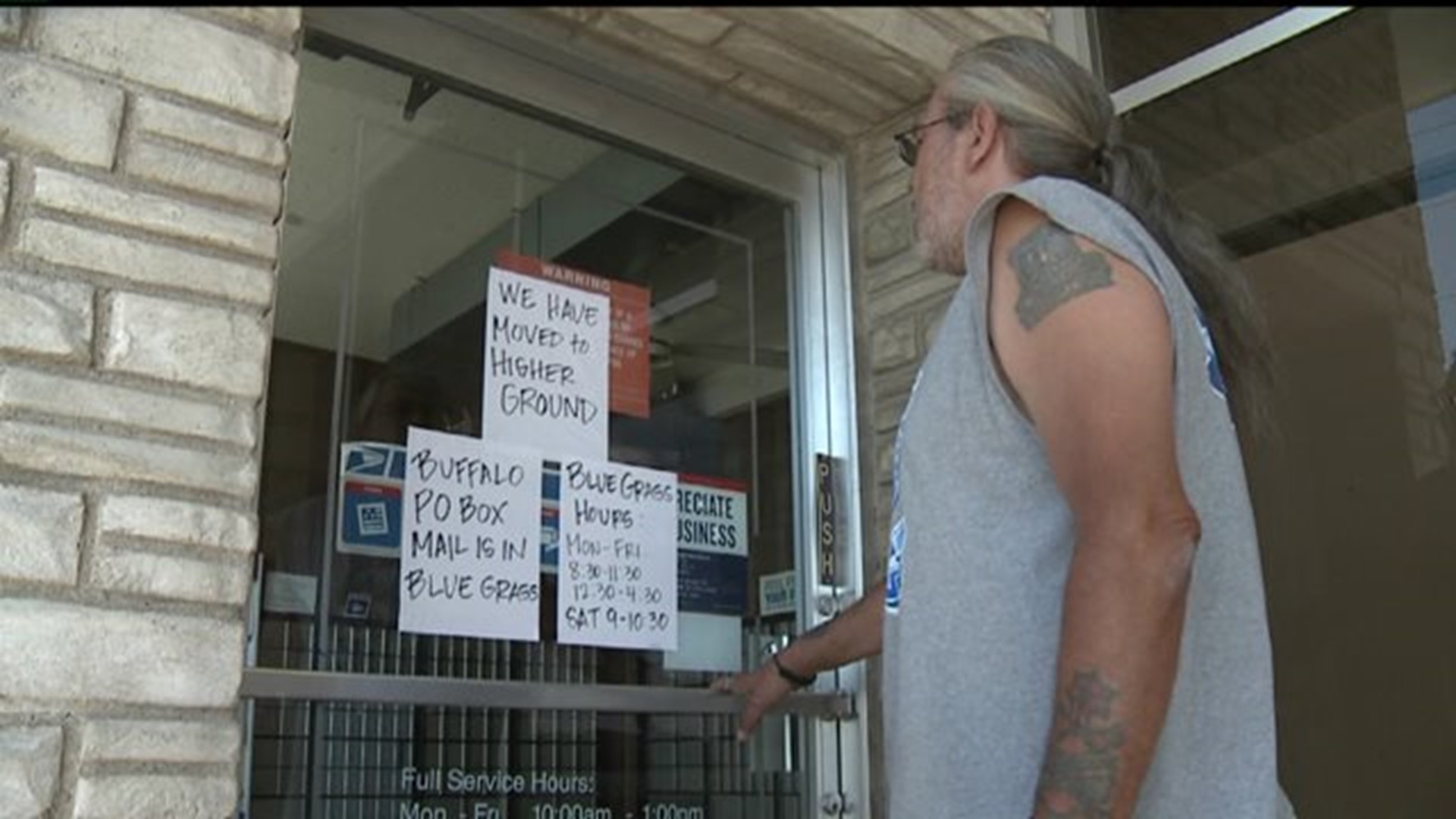 Buffalo still waiting for post office to reopen after flood