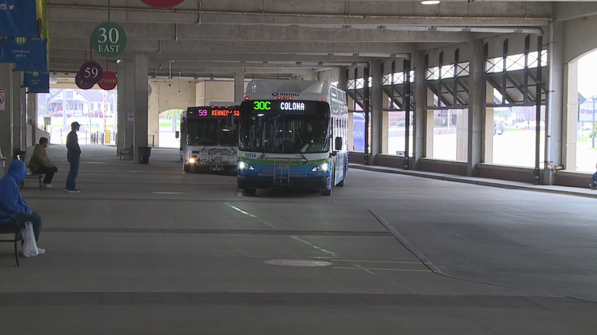Right now, MetroLINK in the Quad Cities is running their full routes and schedules, seven days a week.