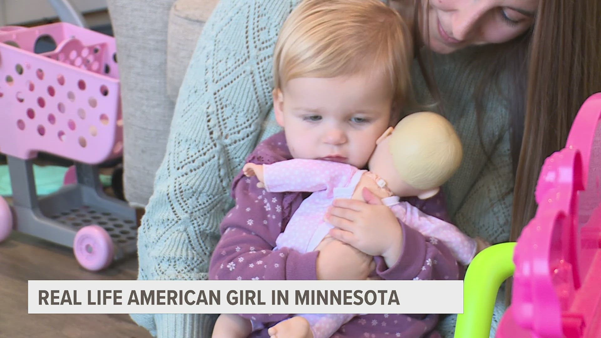 The new American Girl Doll is a popular choice for families shopping for the holidays, but for a Minnesota family they noticed the doll's likeness to their own girl.