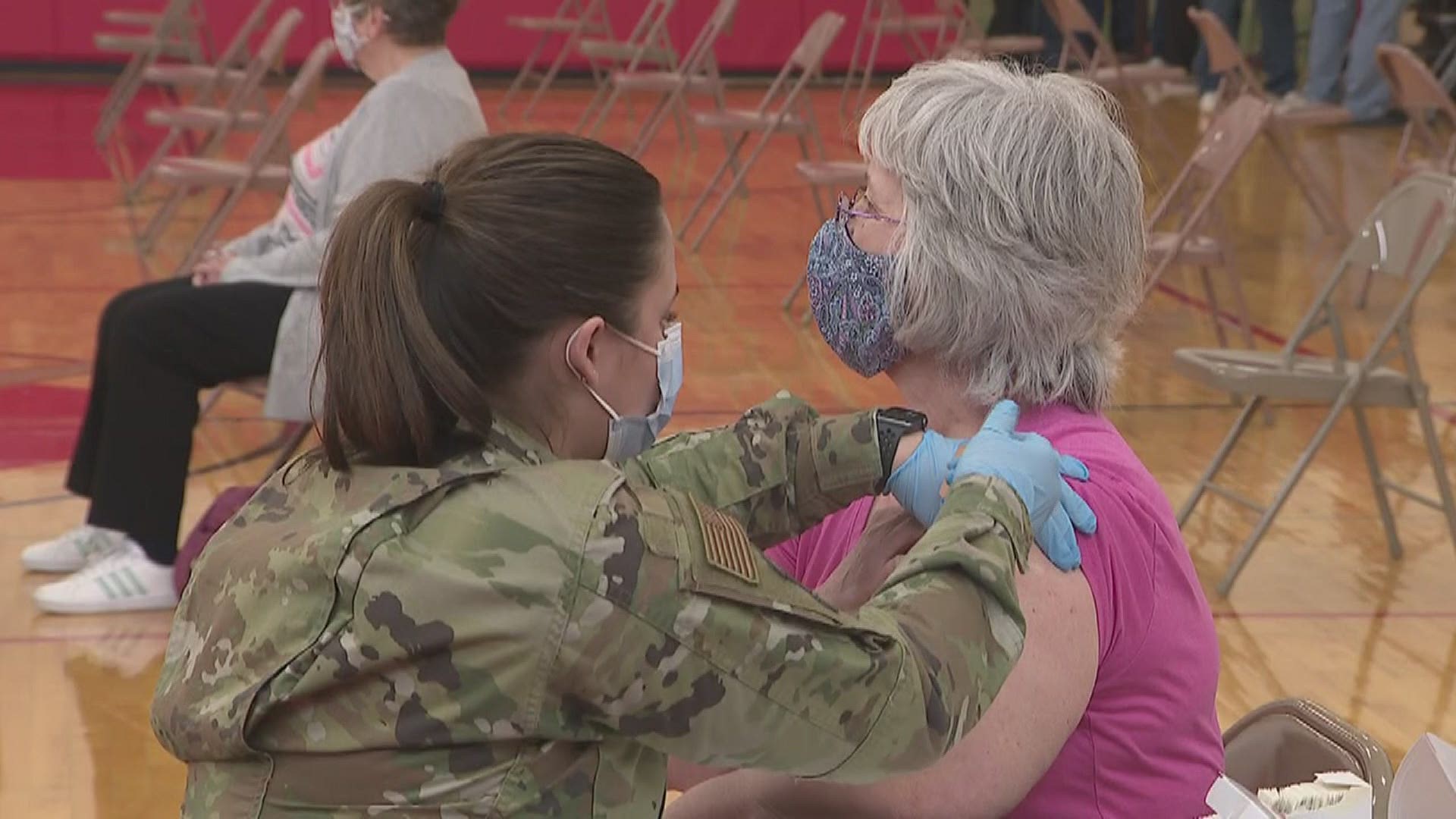 It's the first of several northwestern Illinois counties to receive "Rapid Response Teams" from the National Guard, to help curb rising positive case numbers.