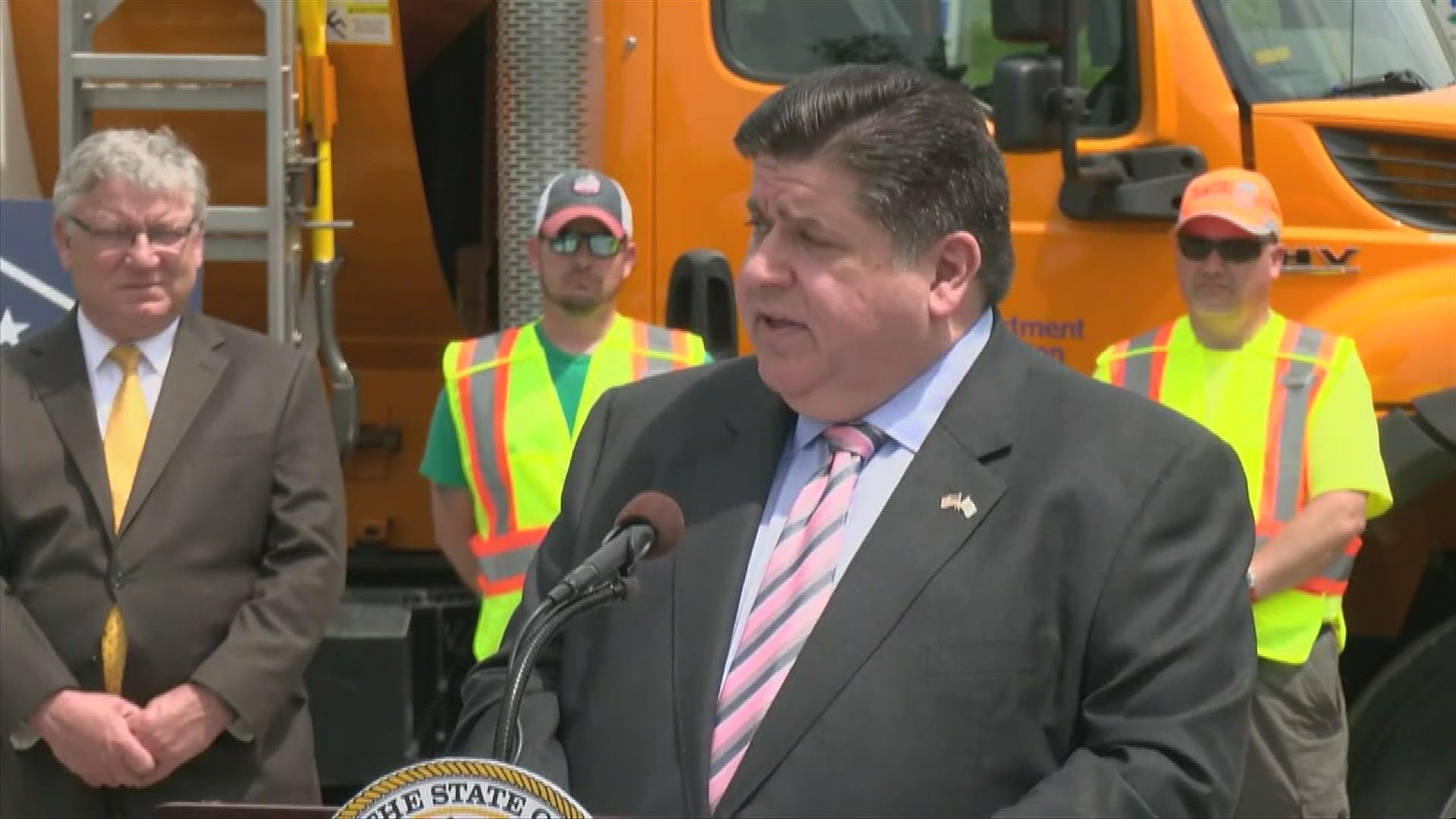 Pritzker briefly mentions the long-developed Moline-Chicago Amtrak route as one piece of this long-term infrastructure plan.