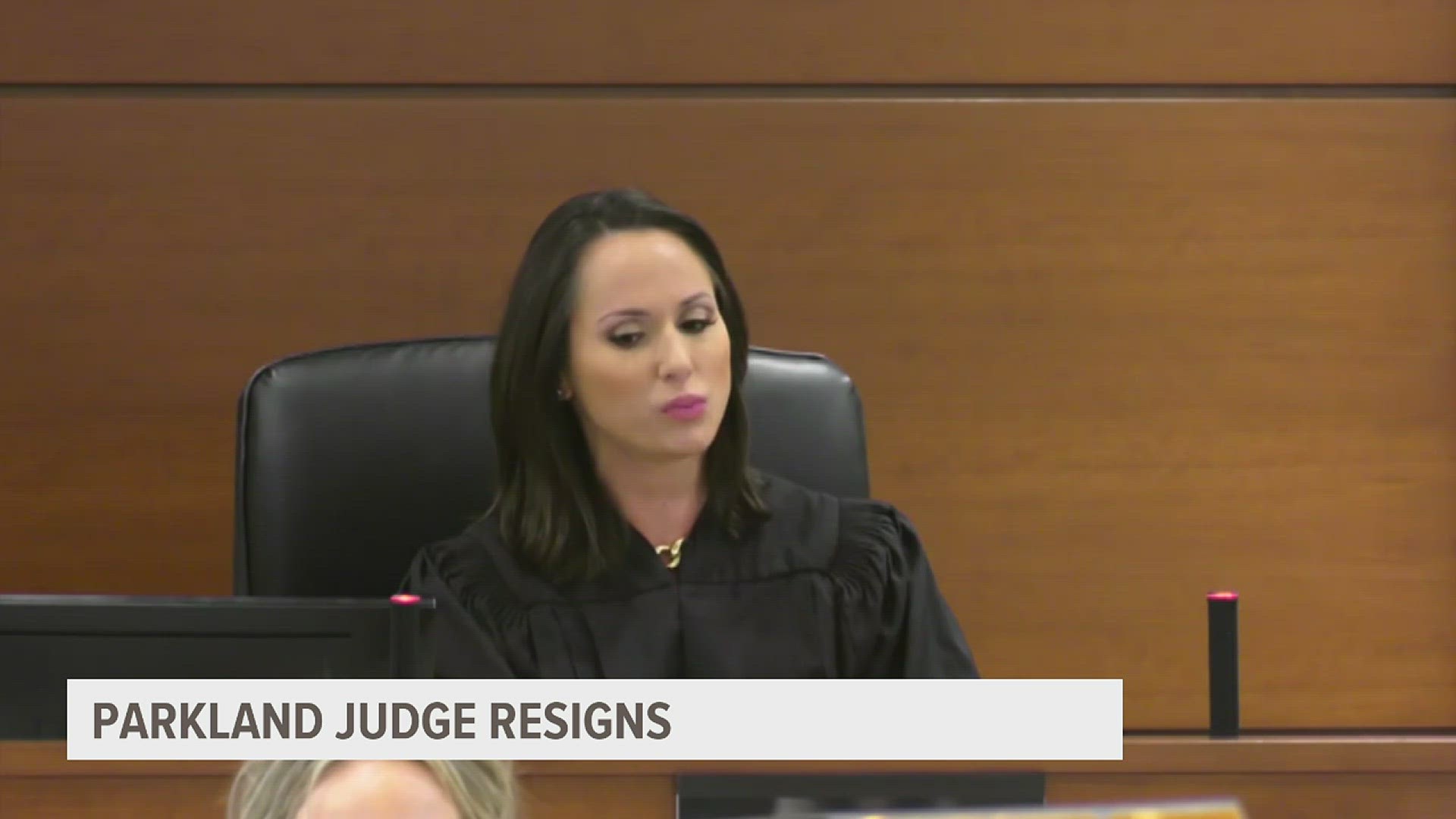 Judge Elizabeth Scherer gained national attention as the judge presiding over the Nikolas Cruz Parkland School Shooting Trial. She resigns after 10 years.