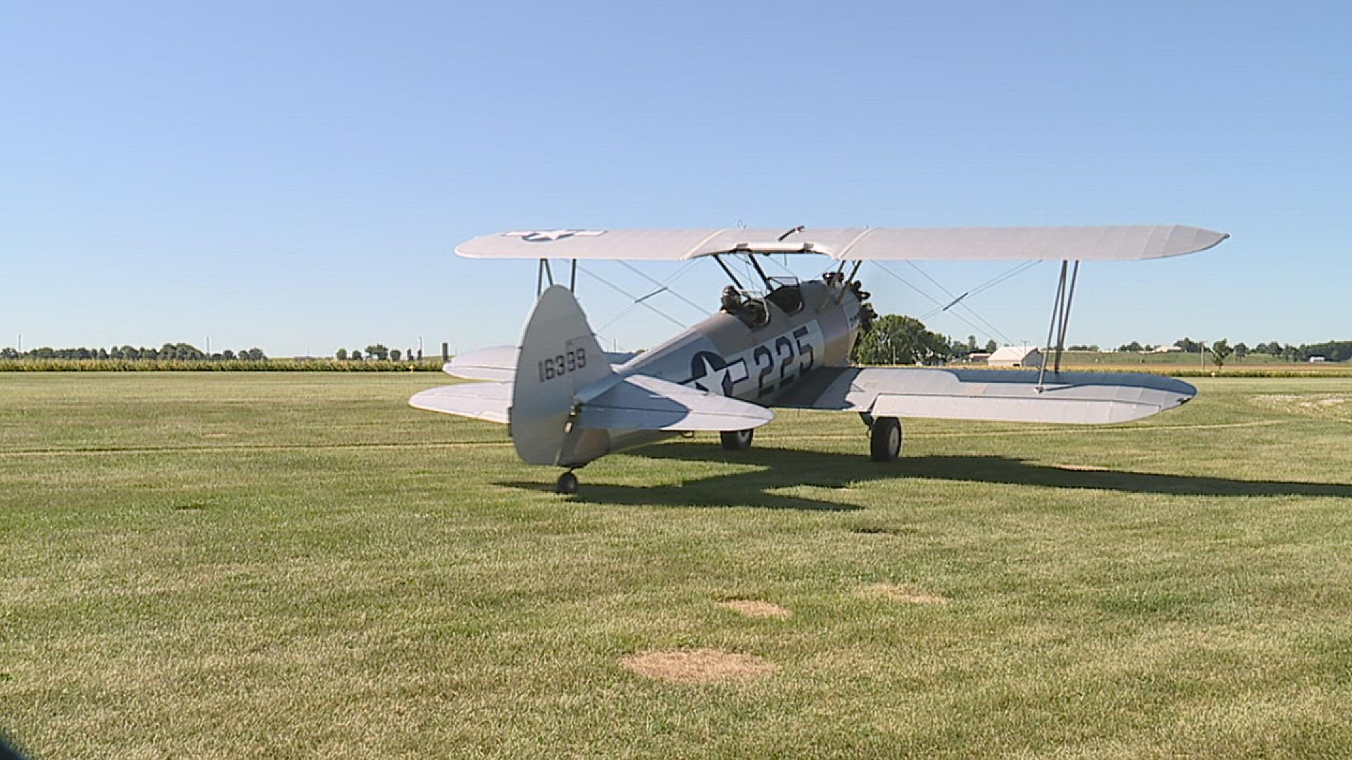After nine years restoring a WWII plane, a Geneseo pilot is ready for take-off.