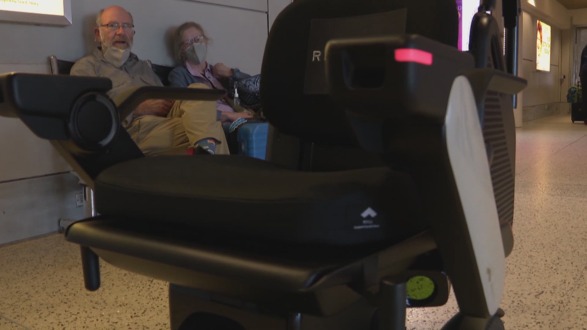 Airports in Los Angeles and Miami also utilize these self-operating wheelchairs to help people get around the terminals.