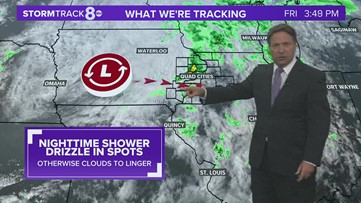 A few more raindrops to go before the Labor Day weekend