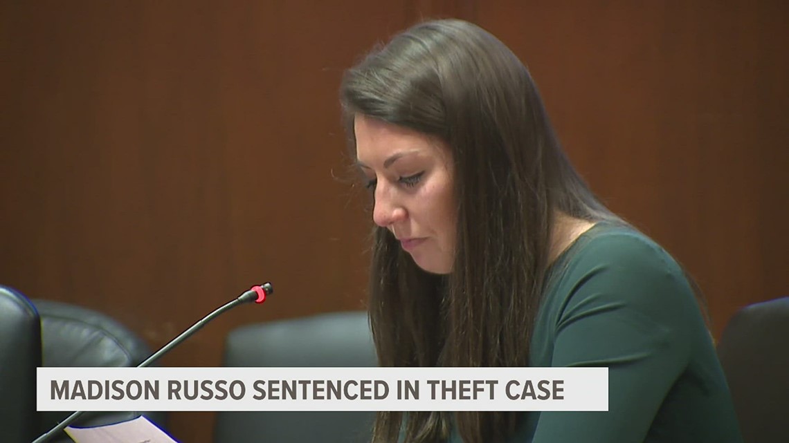 Madison Russo given 10year suspended prison sentence