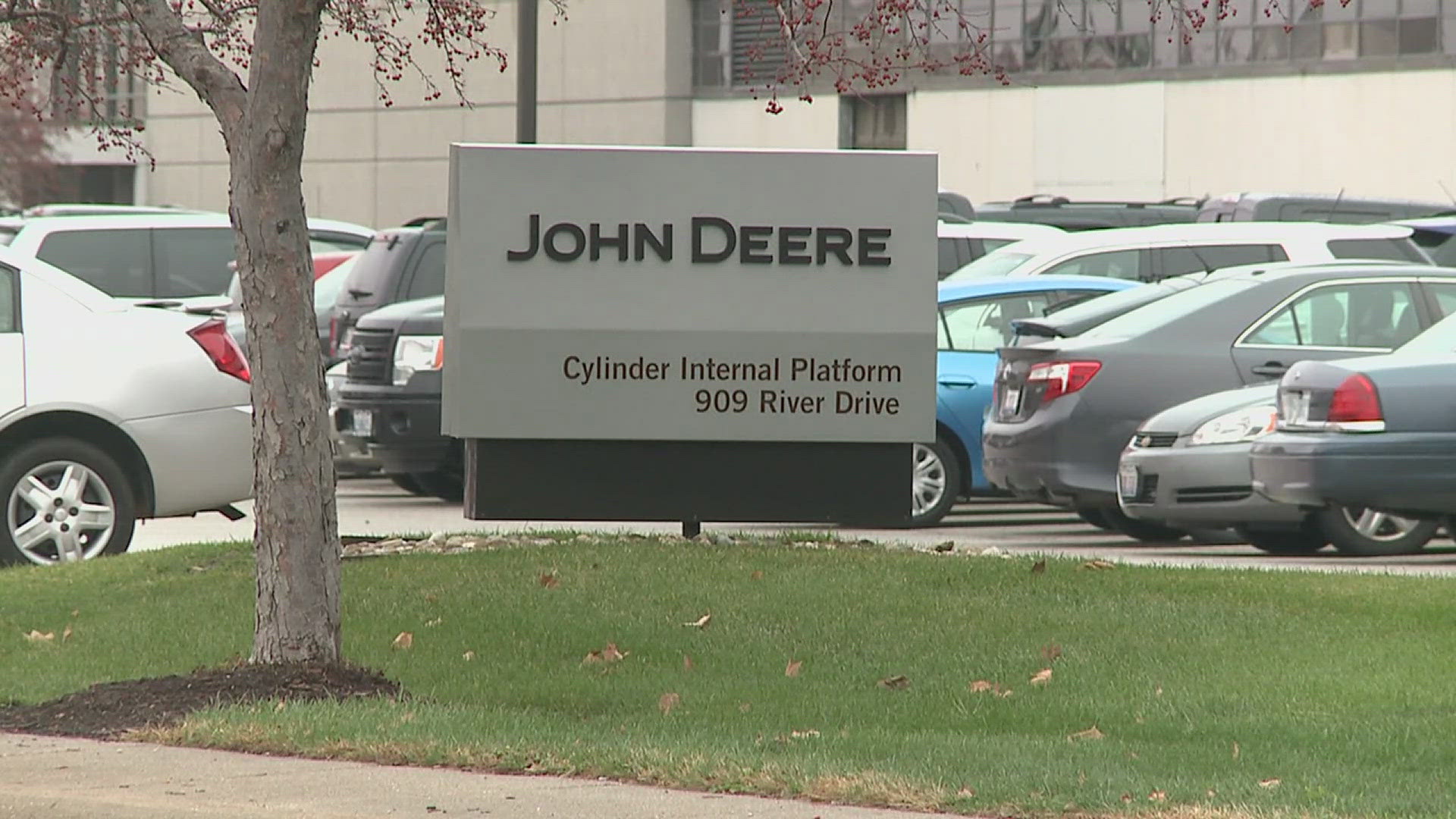 John Deere is laying off 34 production employees at its Moline Cylinder Works factory at the end of the month.