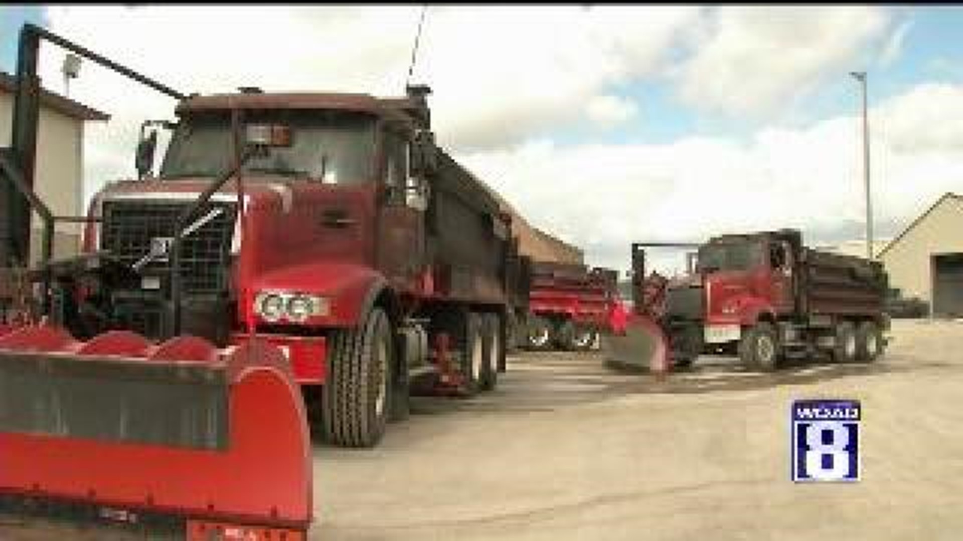 Johnson County Snow Plows Damaged in Fire