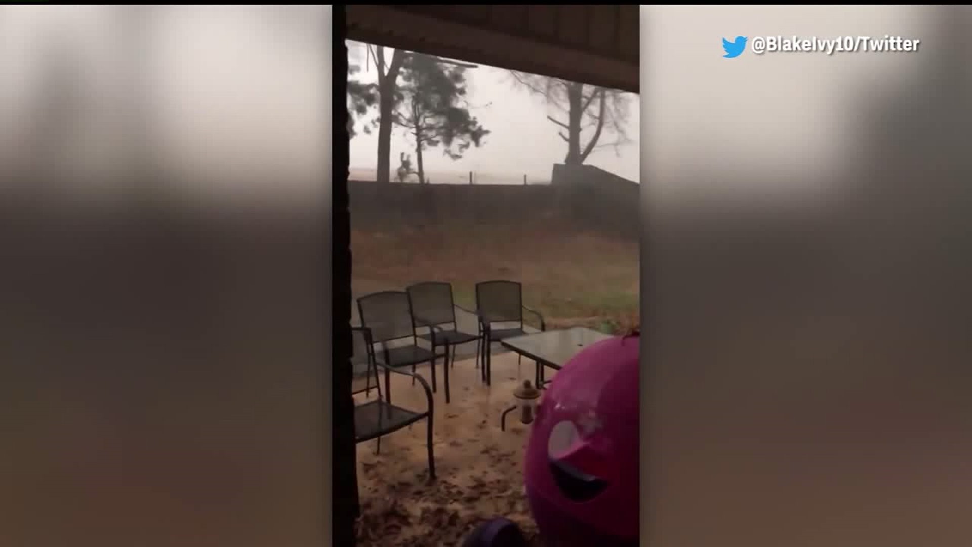 More than two dozen tornadoes rake the Deep South, killing 3 people