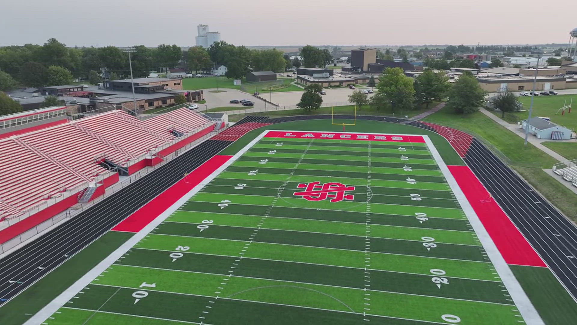 News 8's Matt Randazzo and Kory Kuffler meet with Jason Schroeder at North Scott High School to discuss major changes to their athletic facilities.