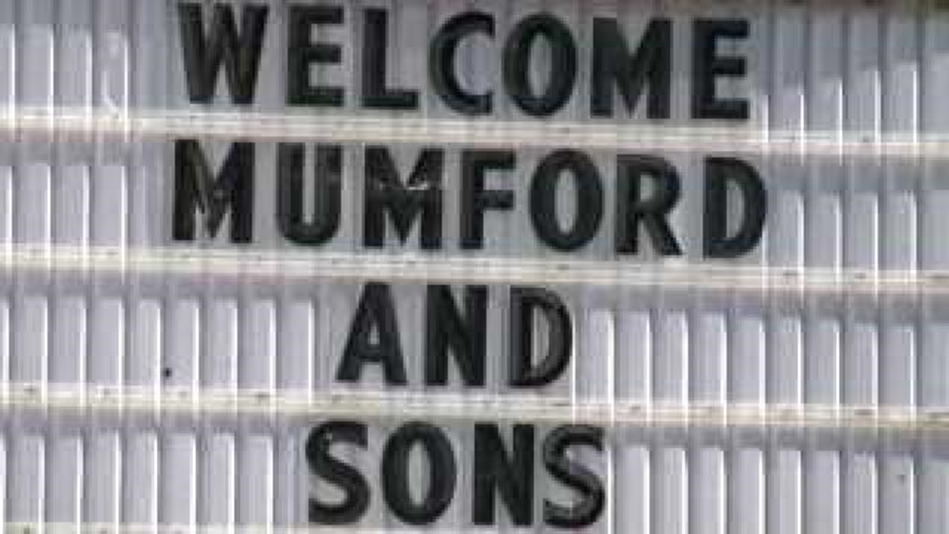 Mumford and Sons in Dixon