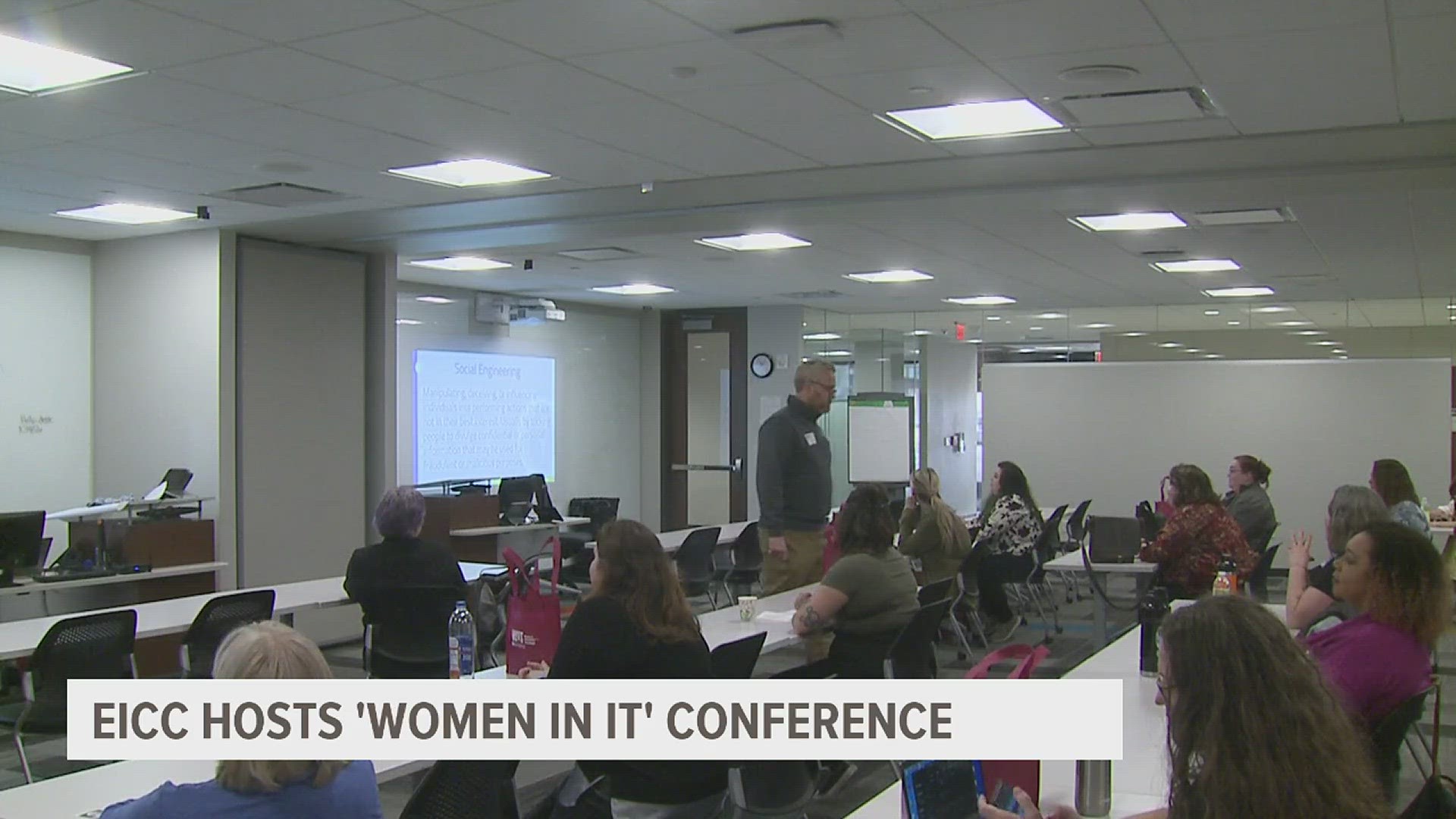 Organizers said it was an opportunity to introduce women into the career field overwhelmingly dominated by men.