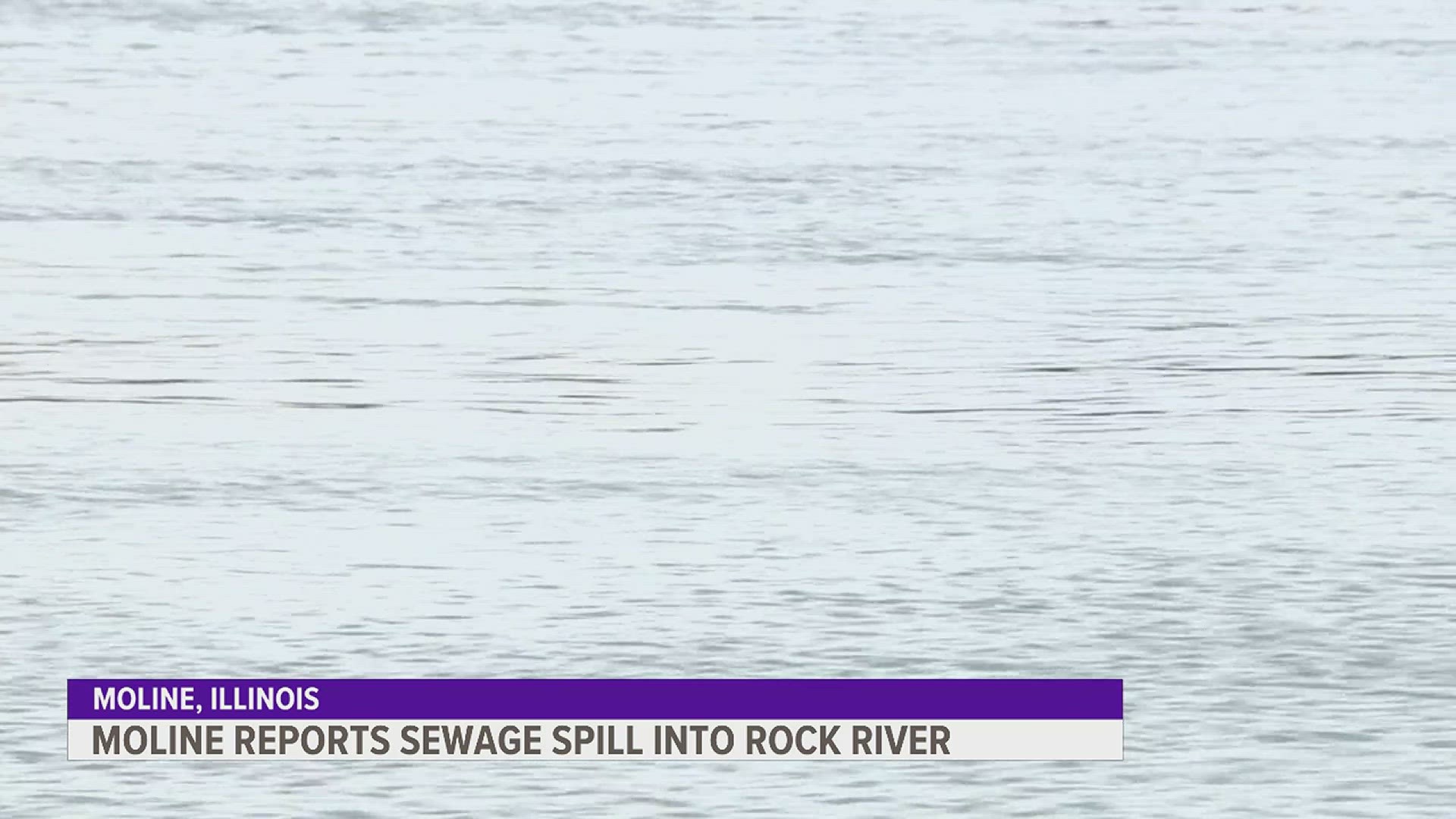 In an email to News 8, a city spokesperson said around 50,000 and 75,000 gallons of untreated water "was released into a ditch that runs into the Rock River."