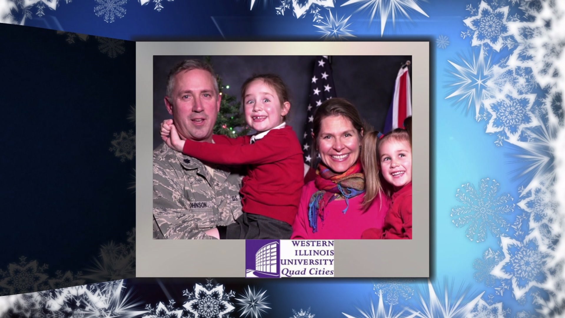 Holiday Greeting: Lt Col Chad Johnson Bettendorf