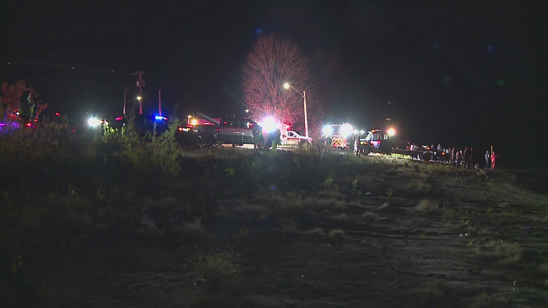 First responders were on the Mississippi near Rock Island's Sunset Marina for a water rescue Sunday evening.