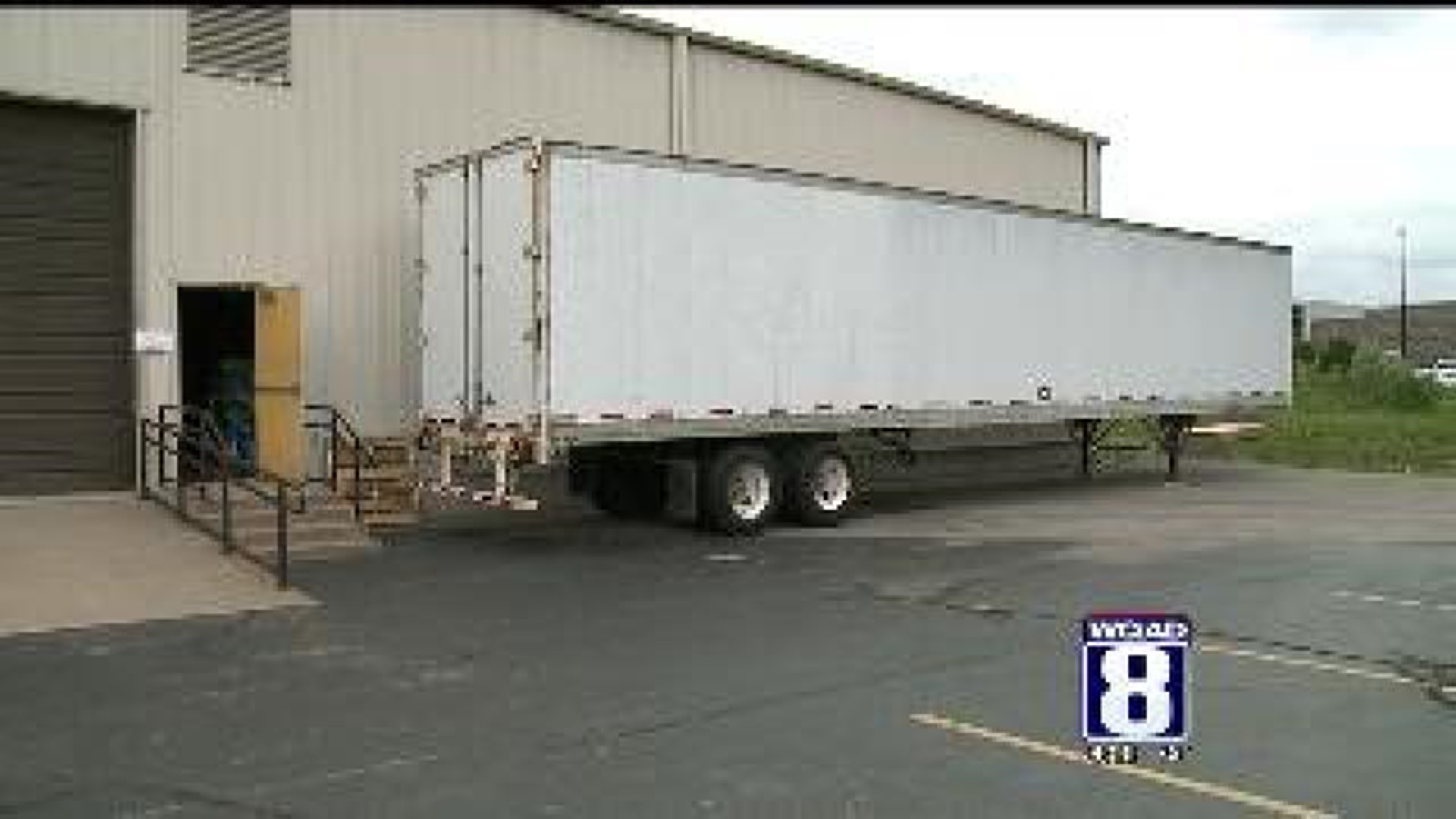 Semi accepting donations for Oklahoma tornado damages