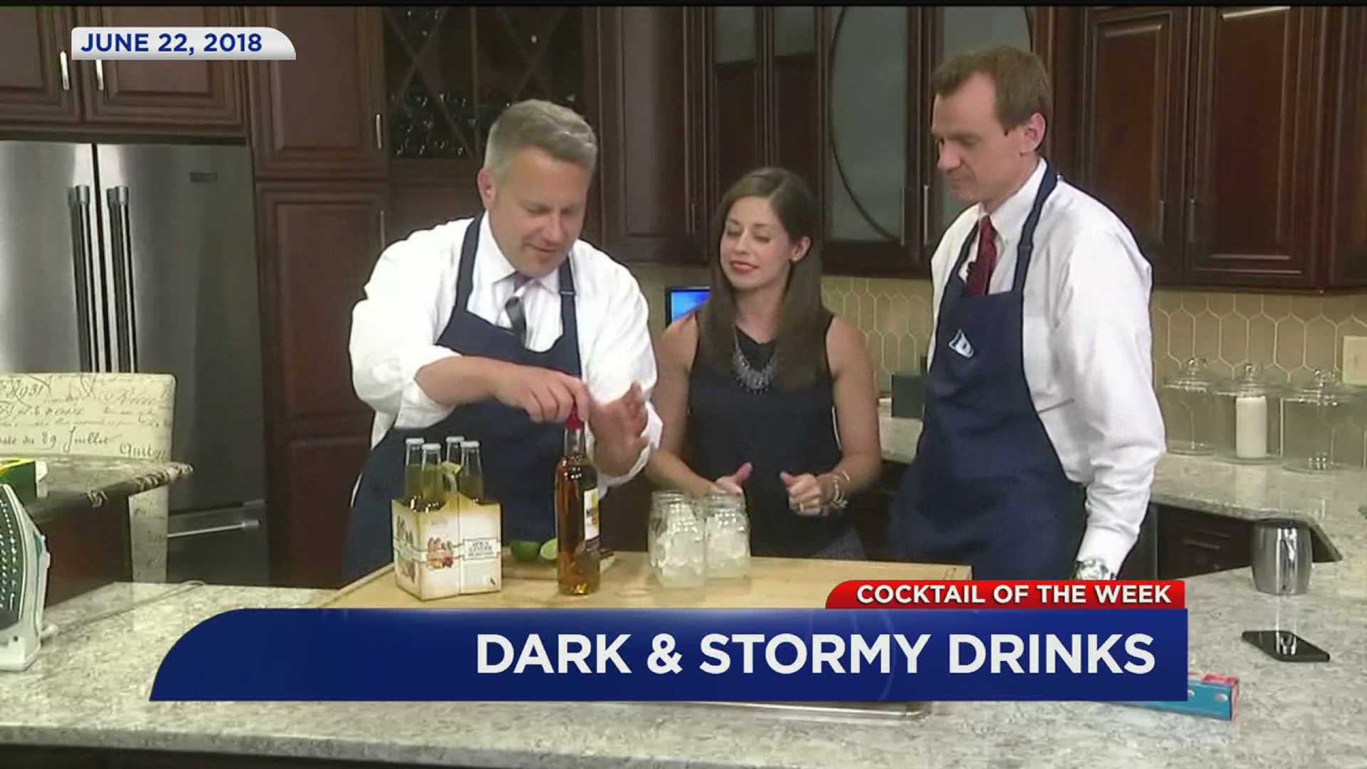 We tried to forecast the weather with Cocktail of the Week on June 22, 2018.