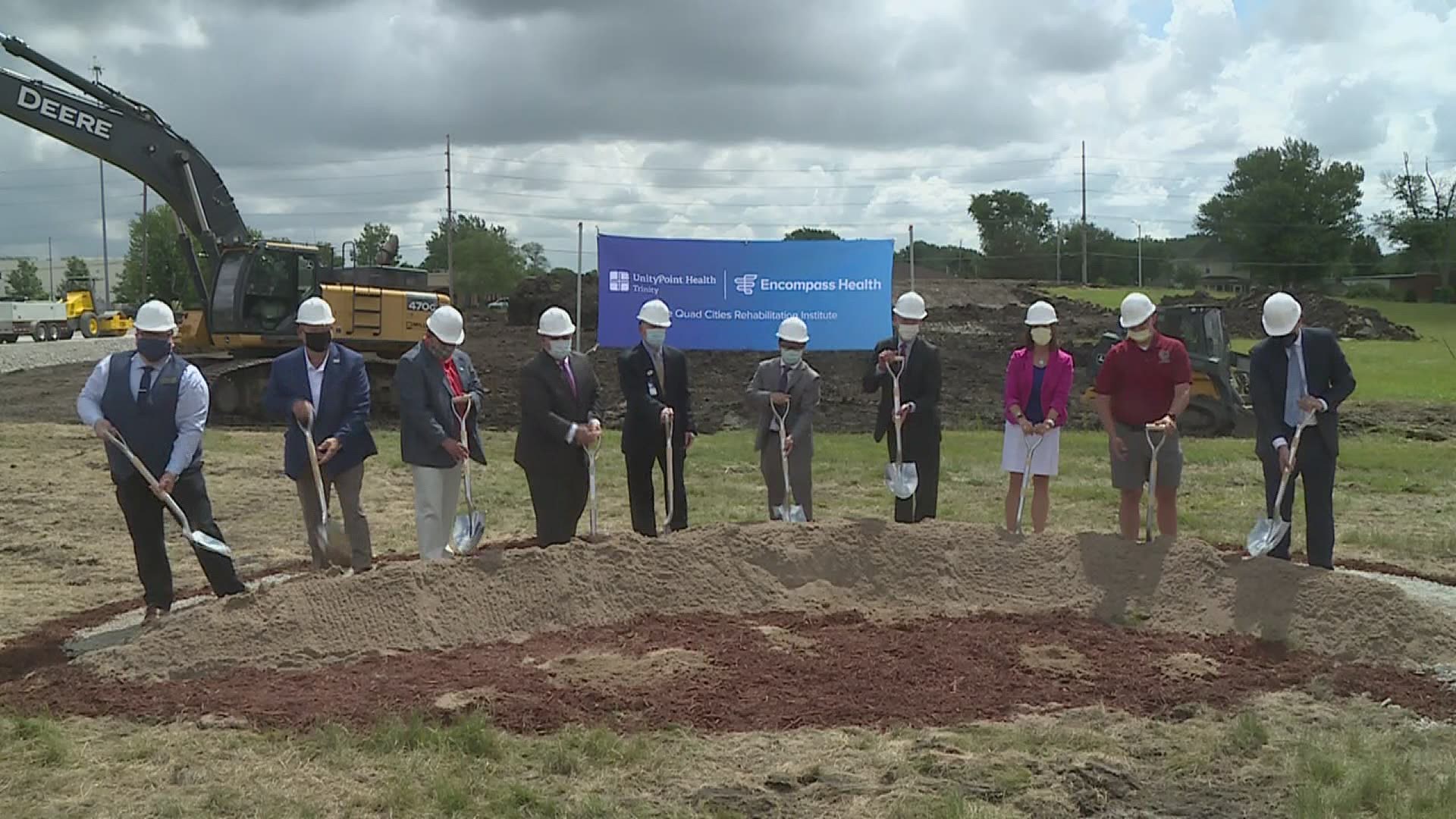Construction has begun on a new Unitypoint Health facility focusing on rehabilitation and therapy.
